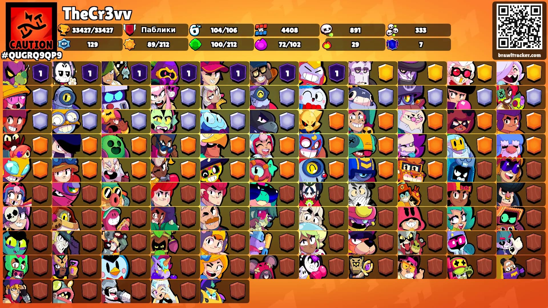 TheCr3vv's Ranks