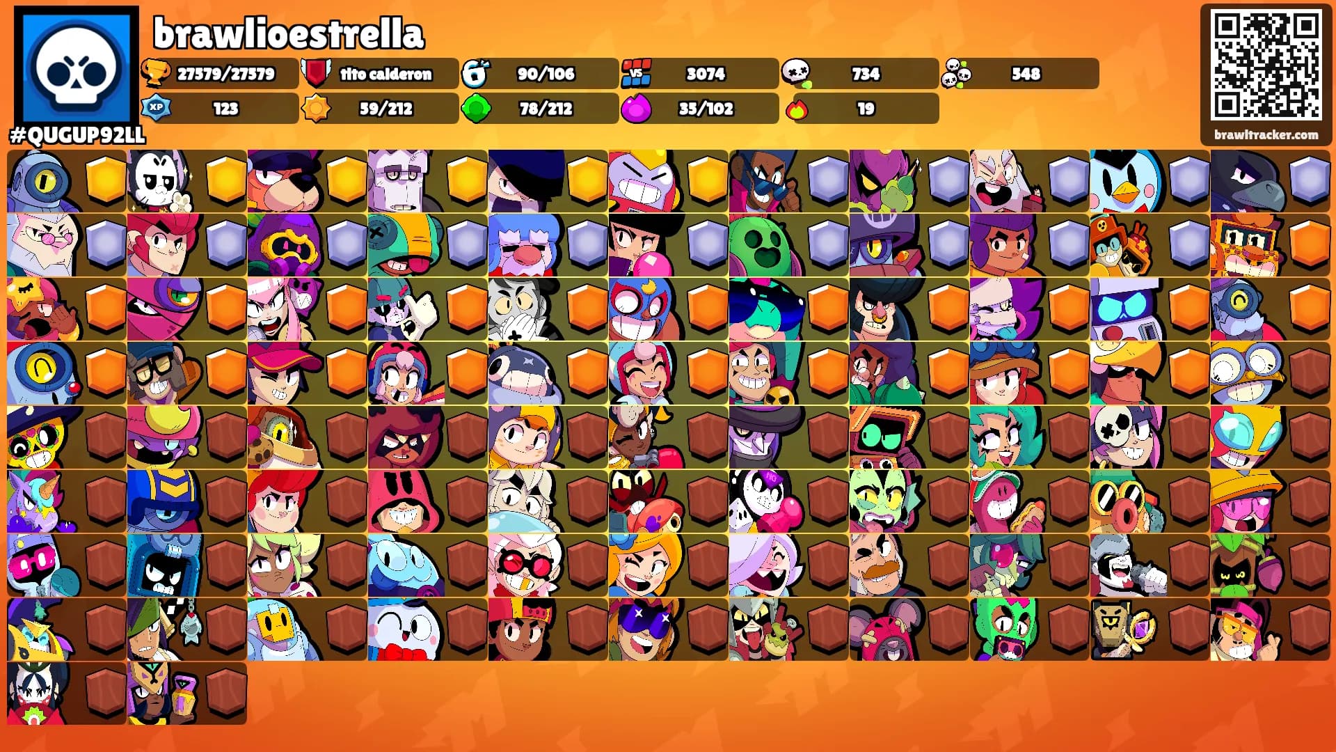 brawlioestrella's Ranks