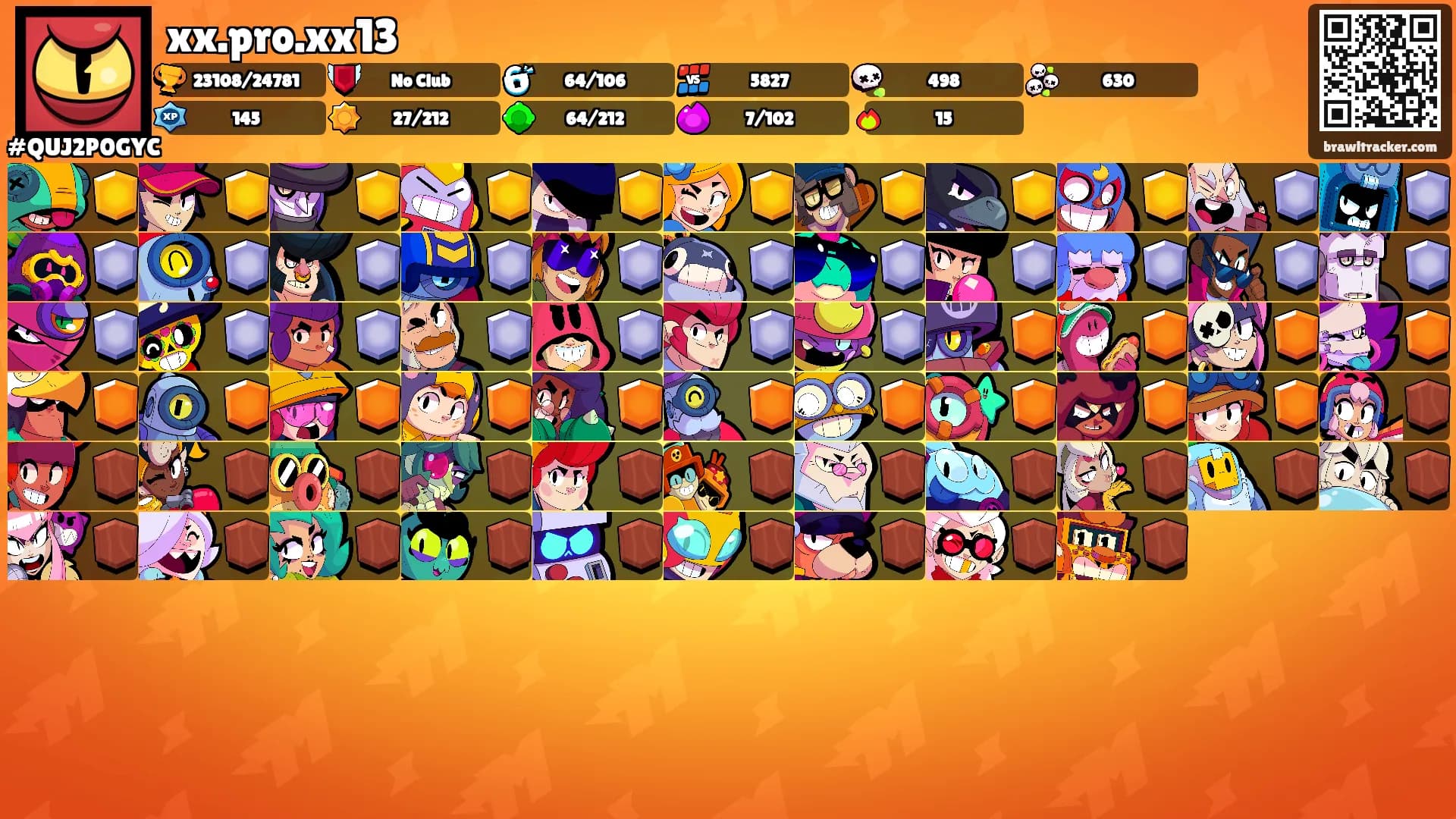 xx.pro.xx13's Ranks