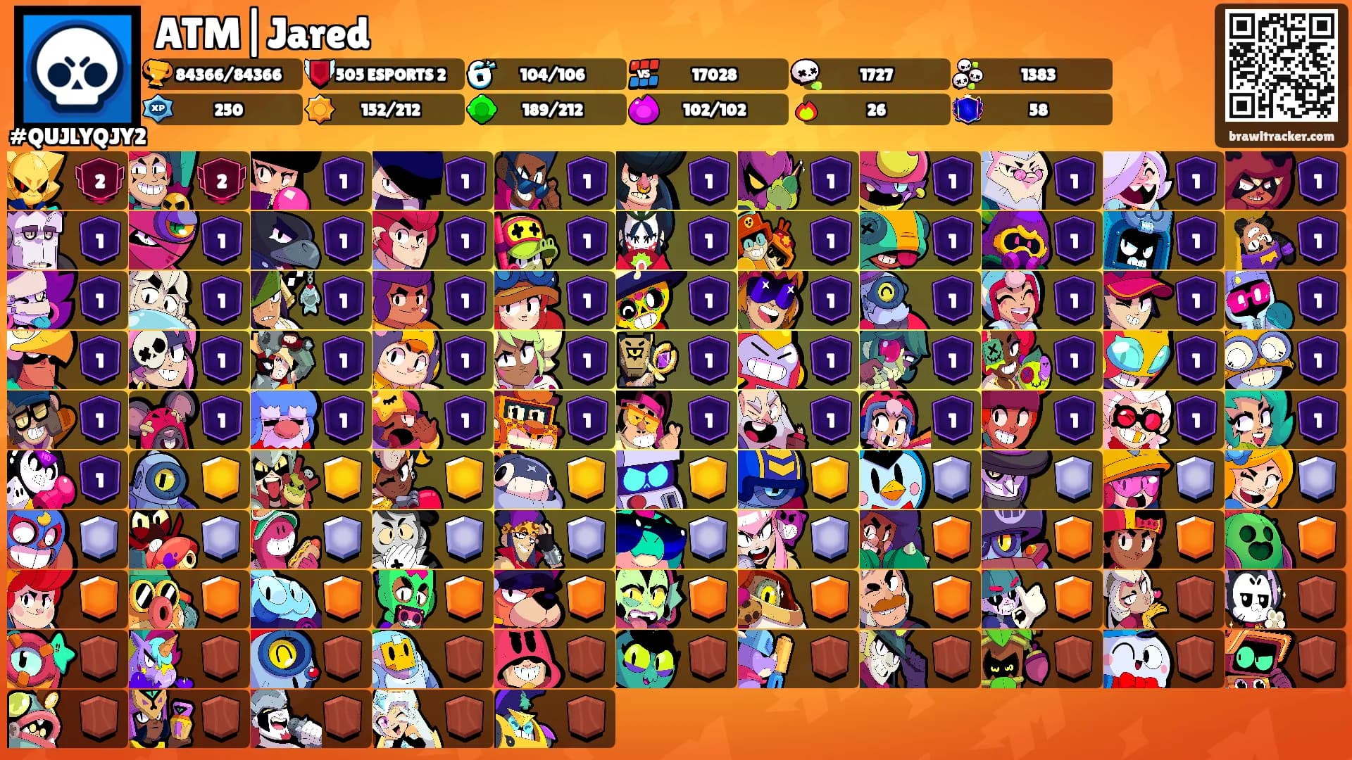 ATM|Jared's Ranks