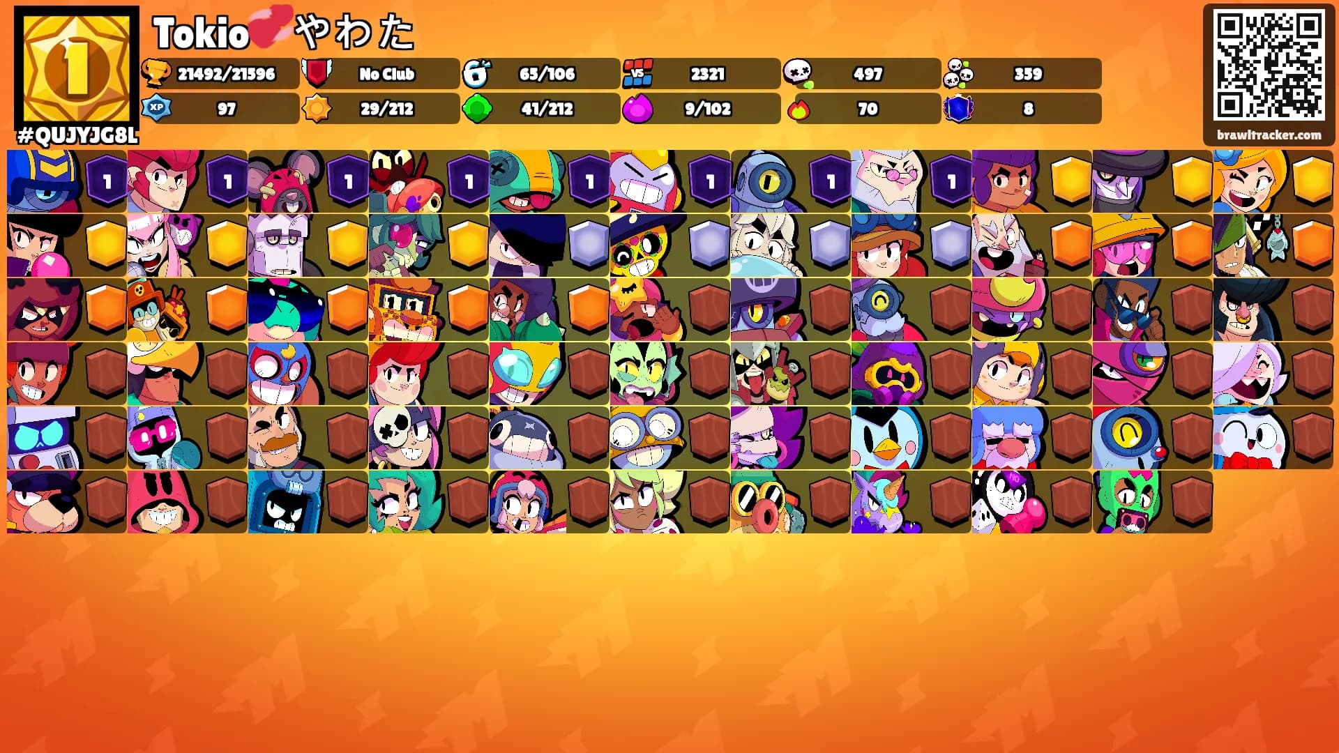 Tokio💞やわた's Ranks