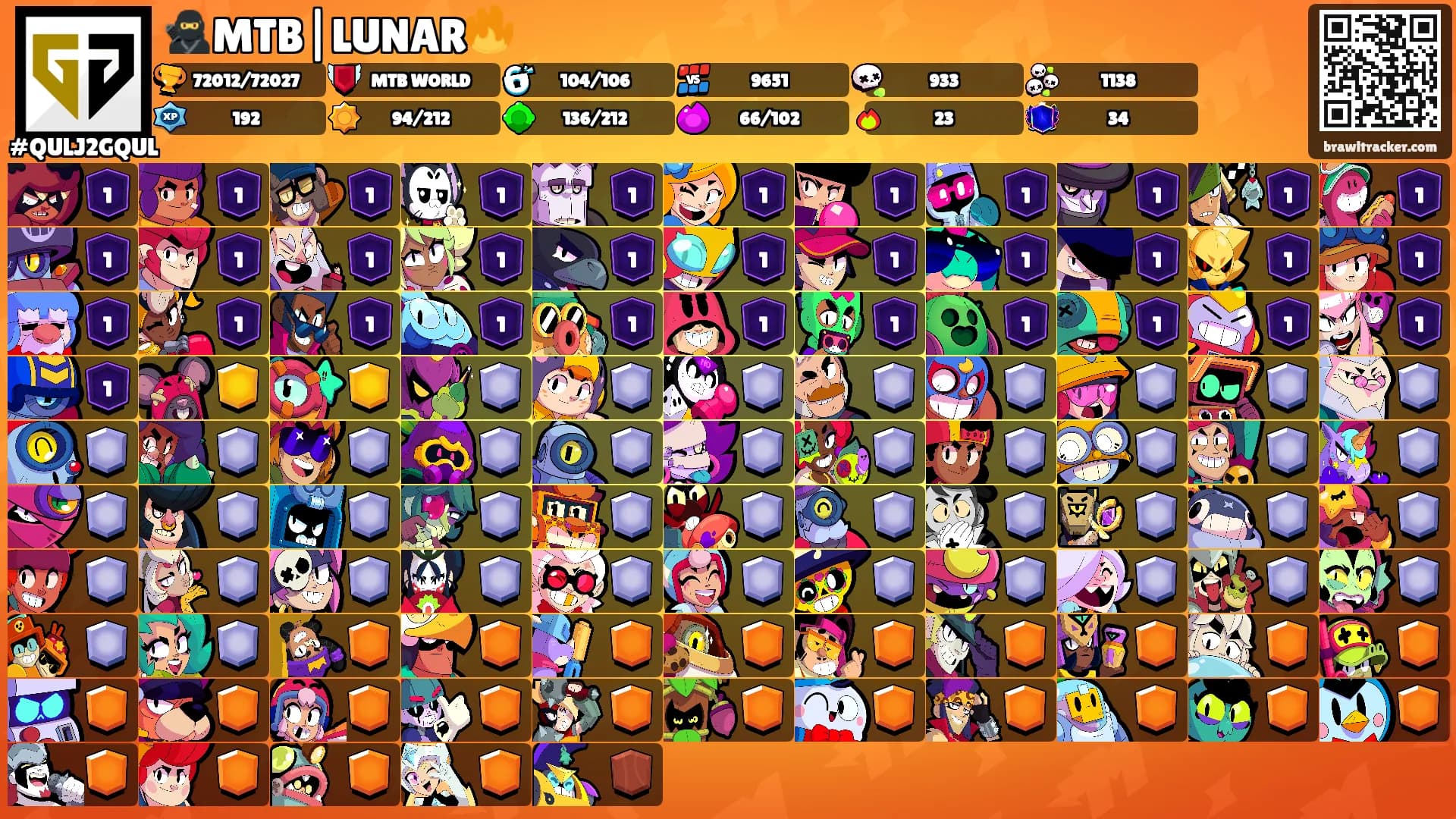 🥷MTB|LUNAR🔥's Ranks
