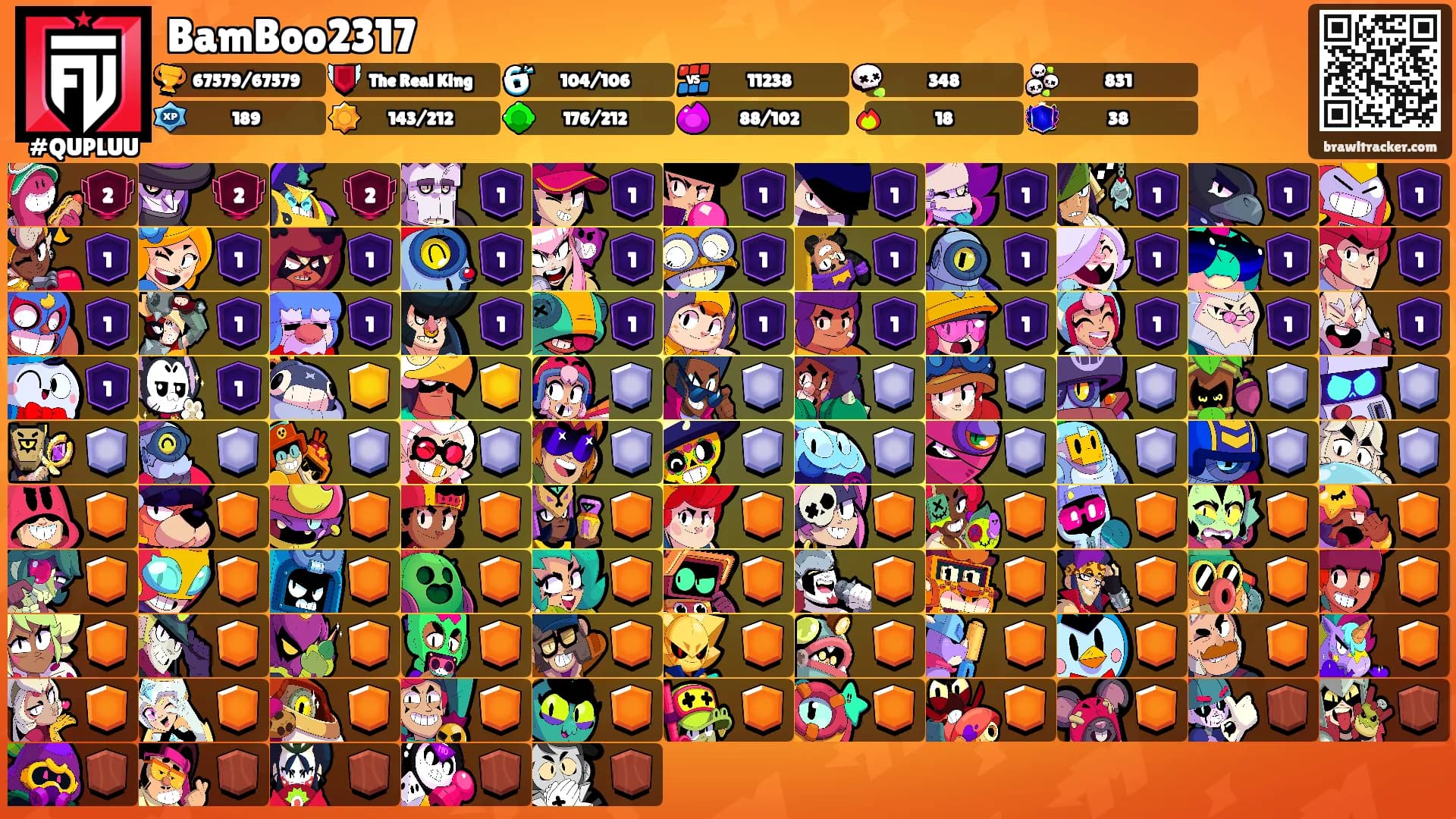 BamBoo2317's Ranks