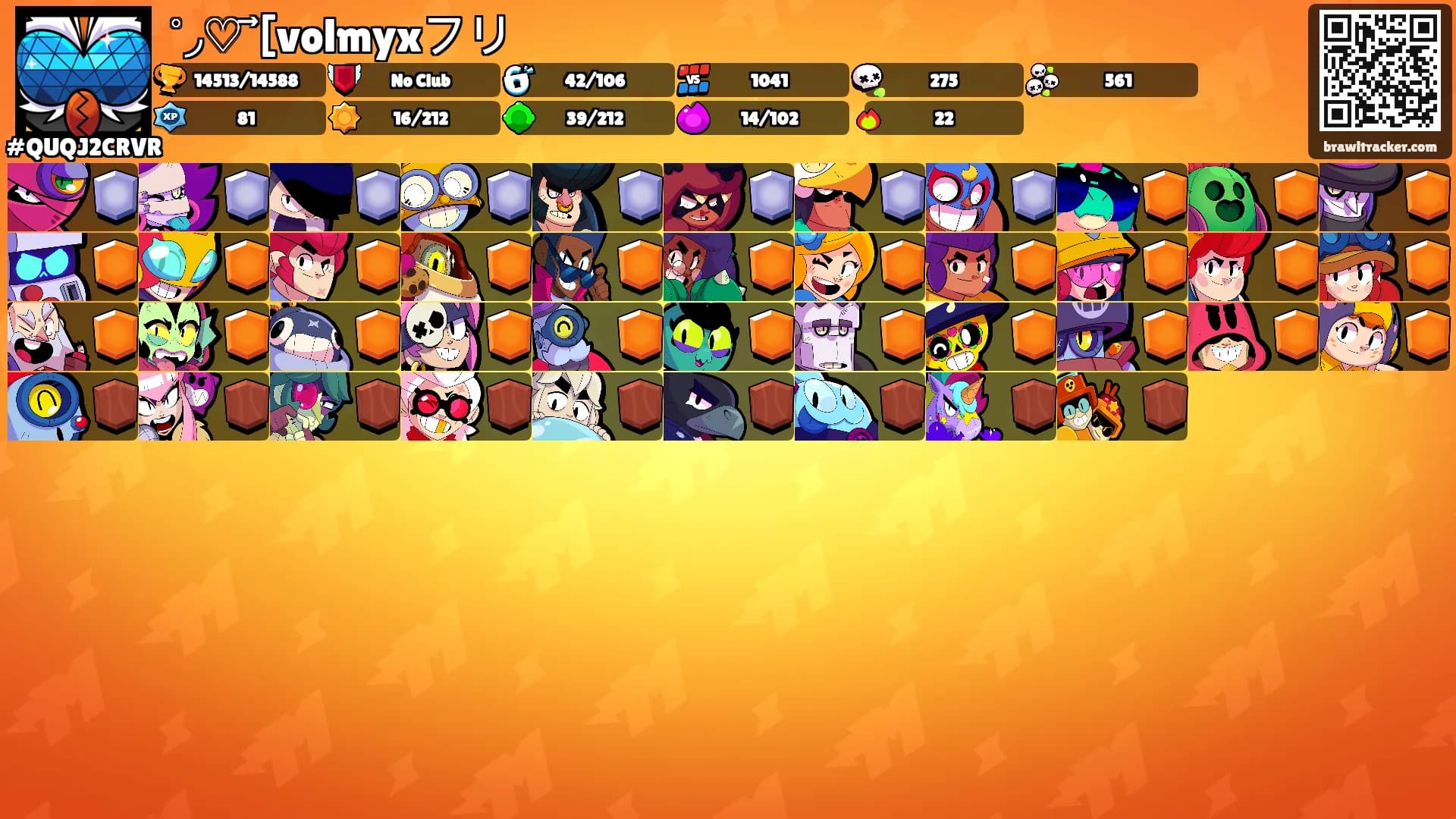 ˚◞♡ ⃗[volmyxフリ's Ranks