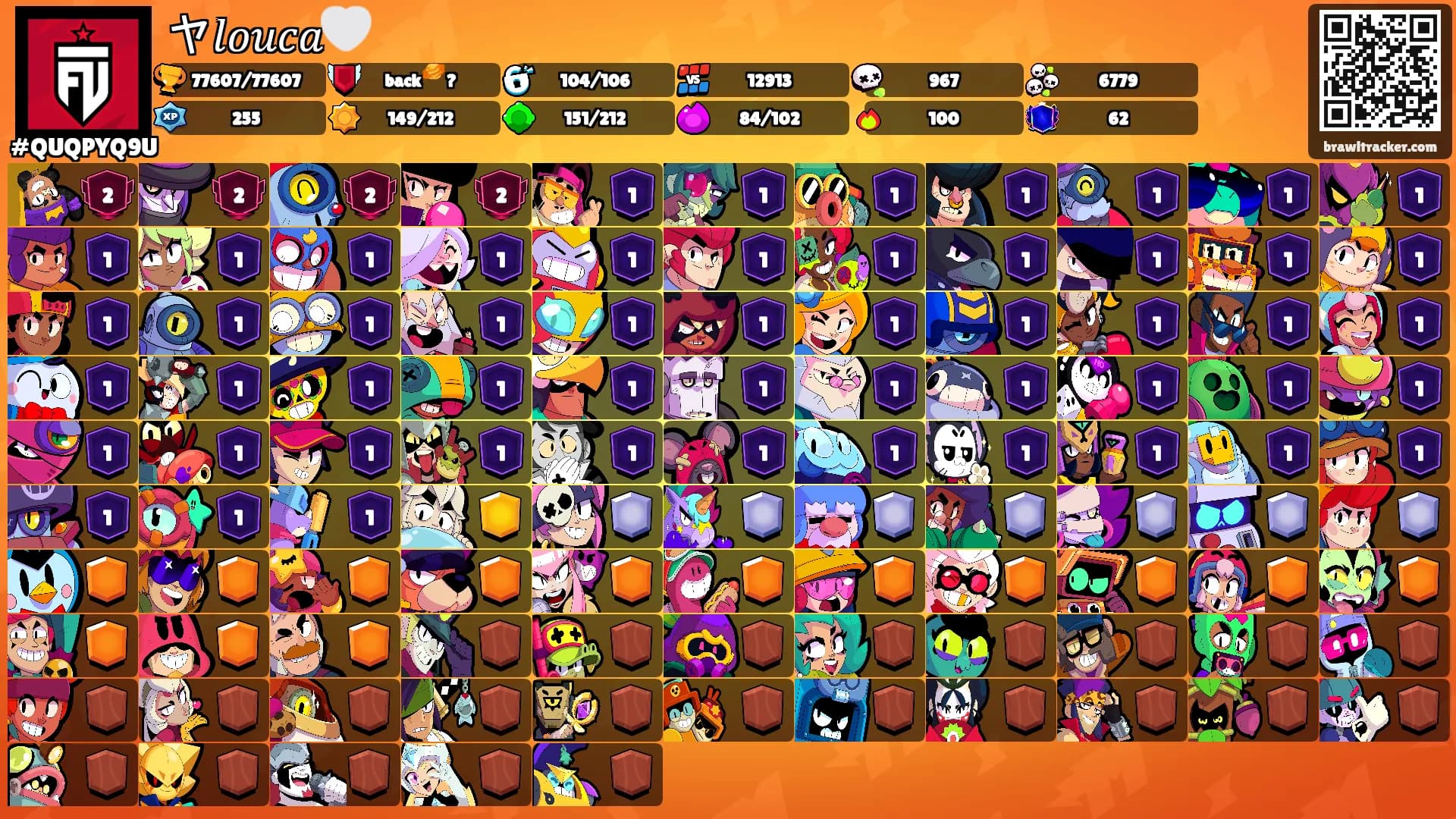 ヤ𝑙𝑜𝑢𝑐𝑎🤍's Ranks