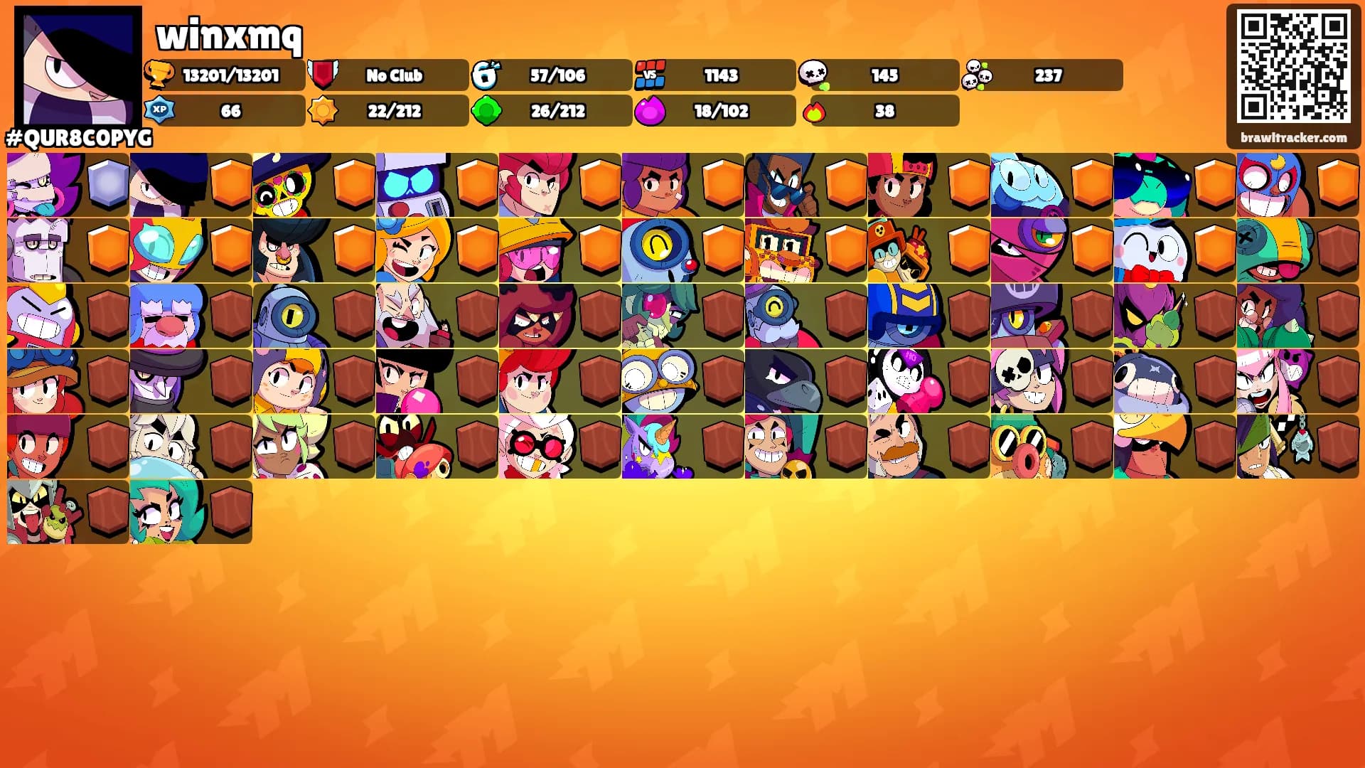 winxmq's Ranks
