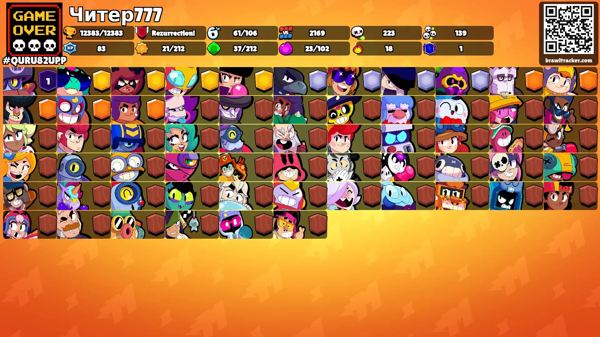 Читер777's Ranks