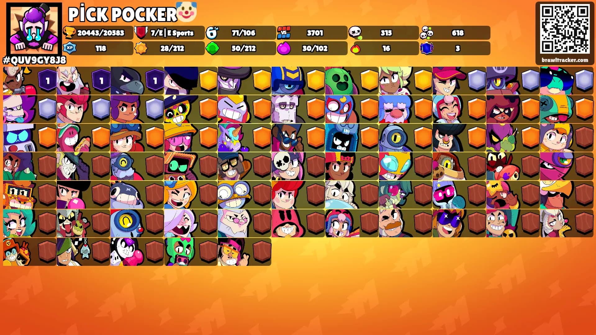 PİCK POCKER🤡's Ranks