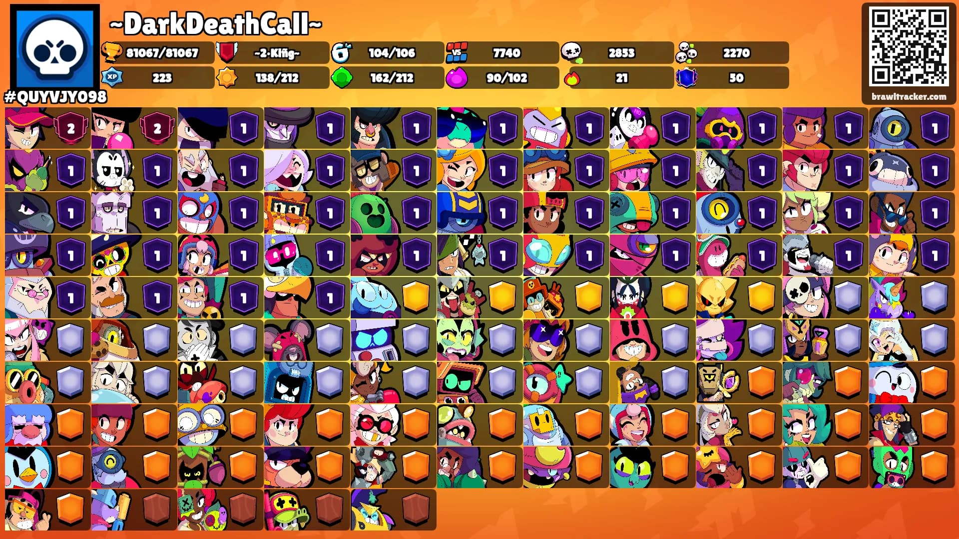 ~DarkDeathCall~'s Ranks
