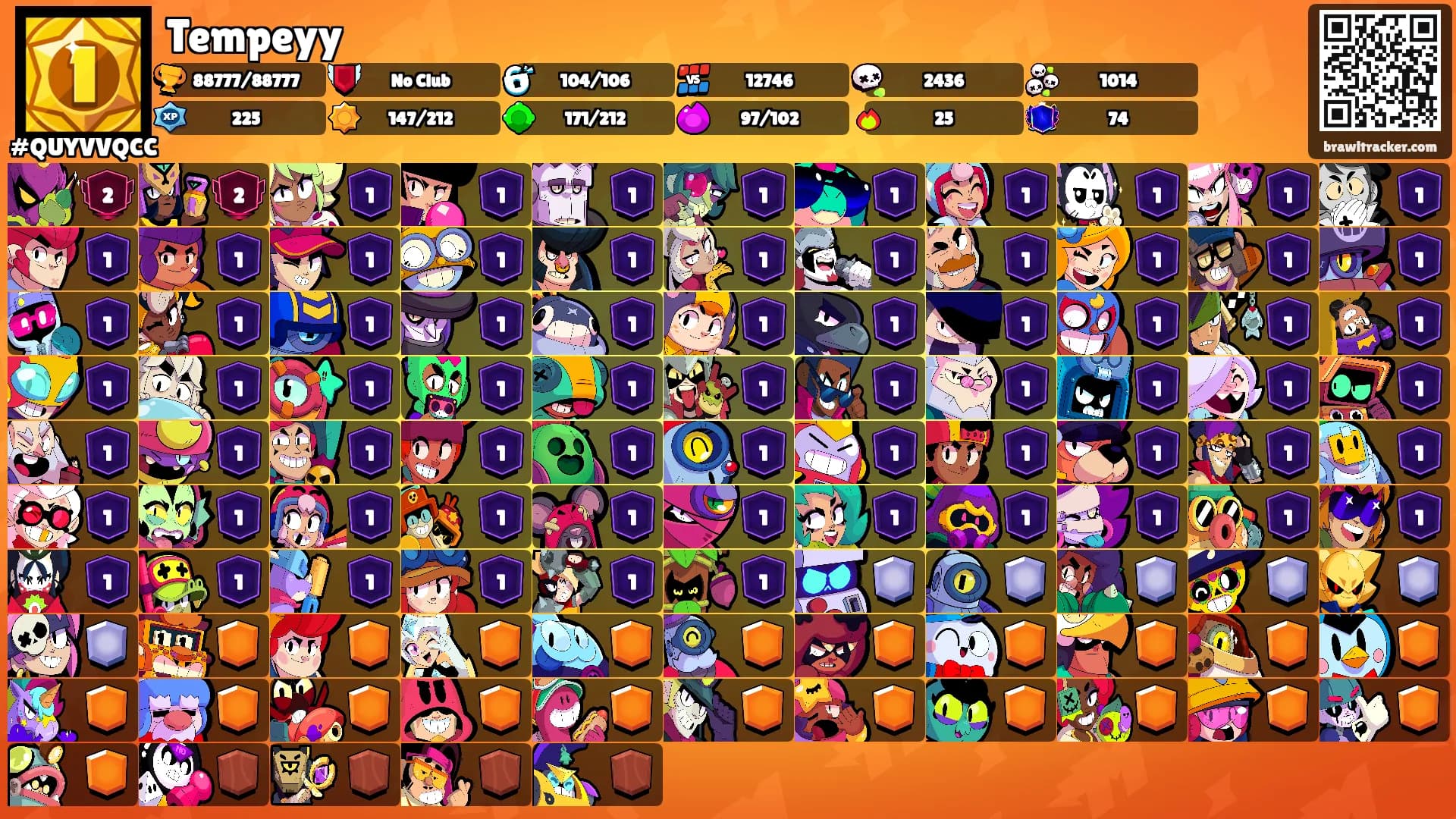 Tempeyy's Ranks