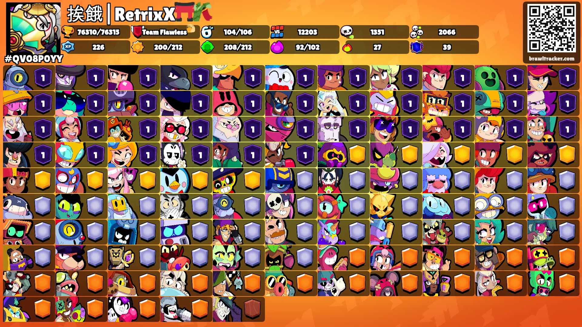 挨餓|RetrixX⛩️🎋's Ranks