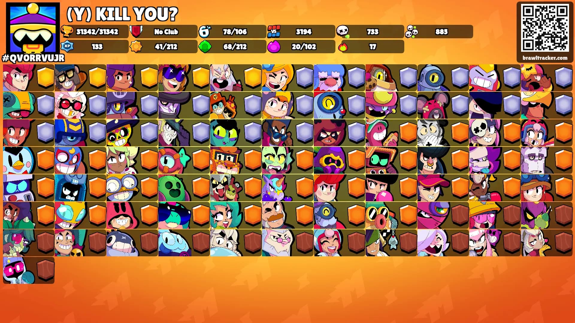 (Y) KILL YOU?'s Ranks