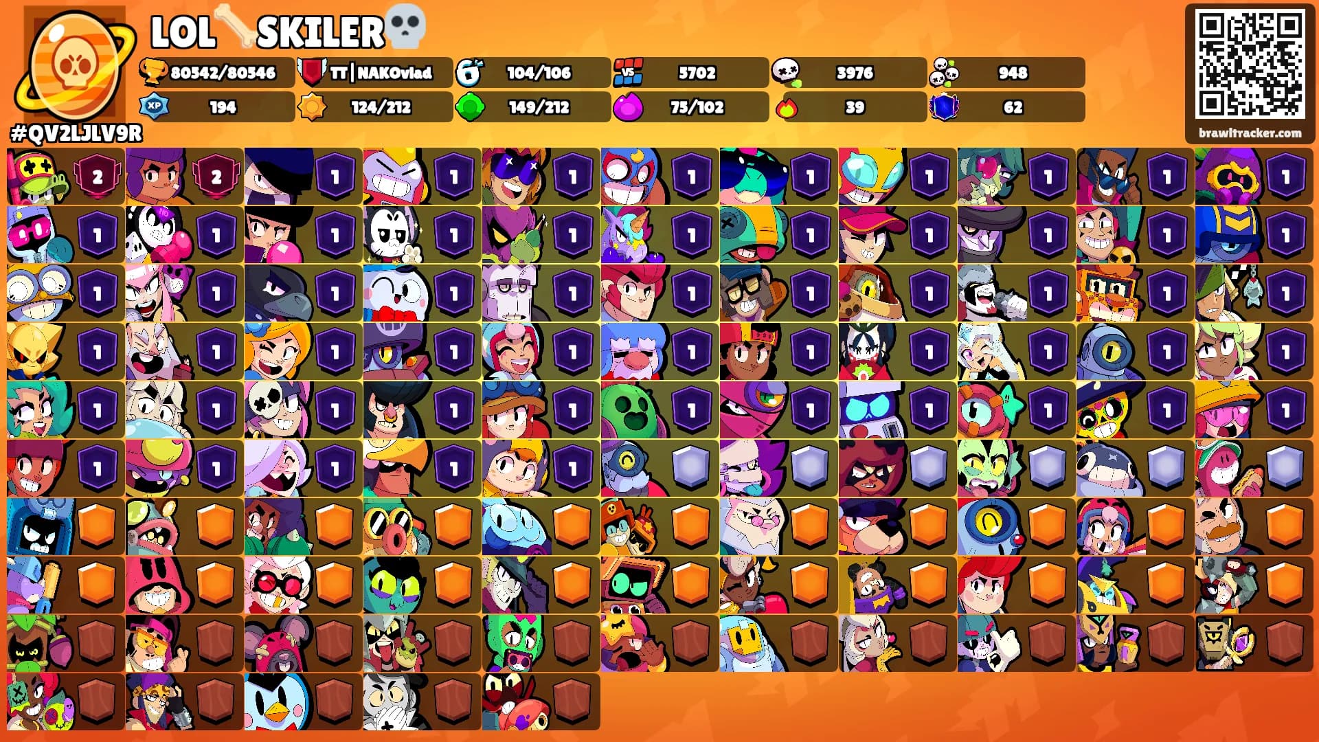 LOL🦴SKILER💀's Ranks