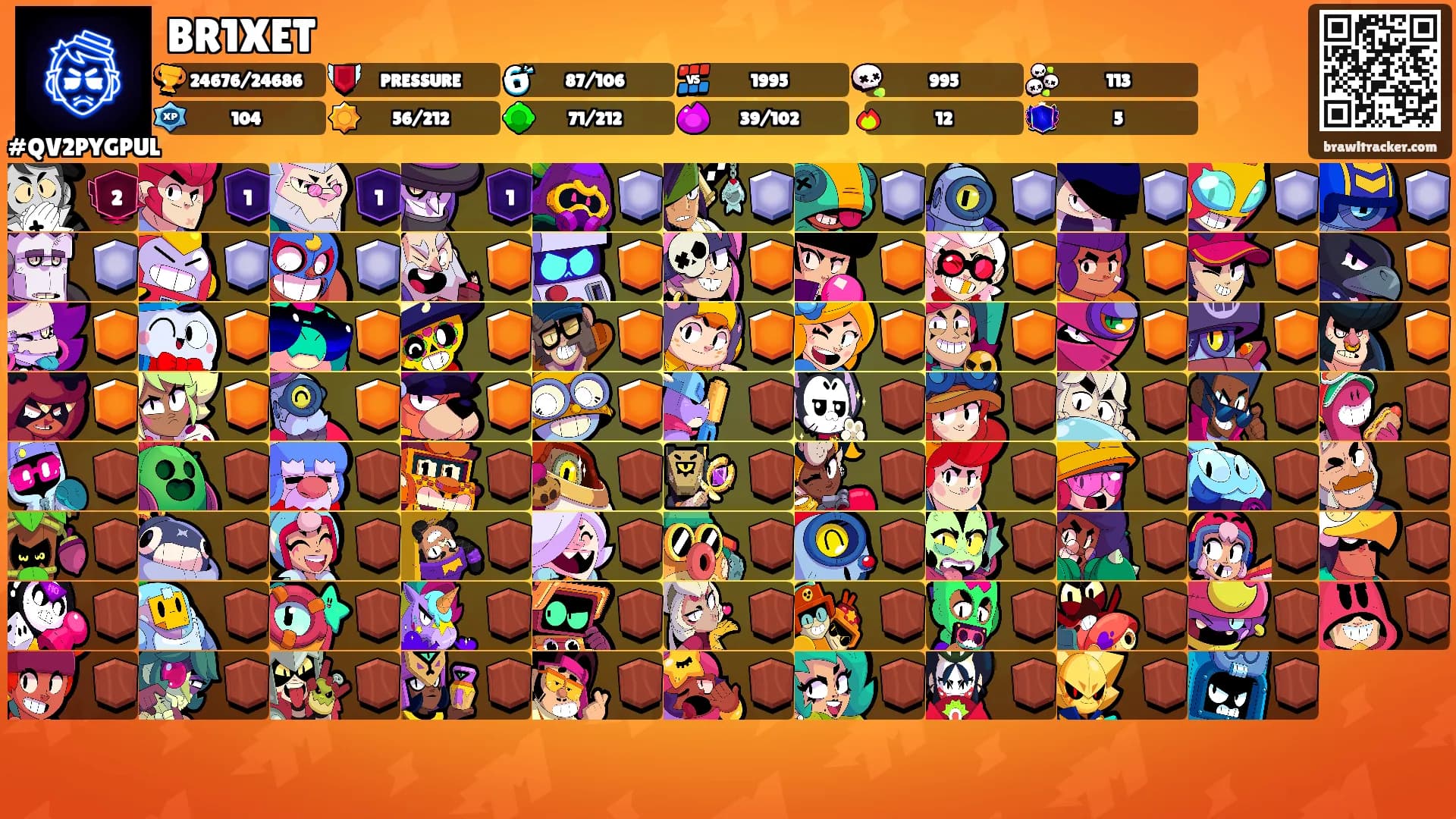 BR1XET's Ranks
