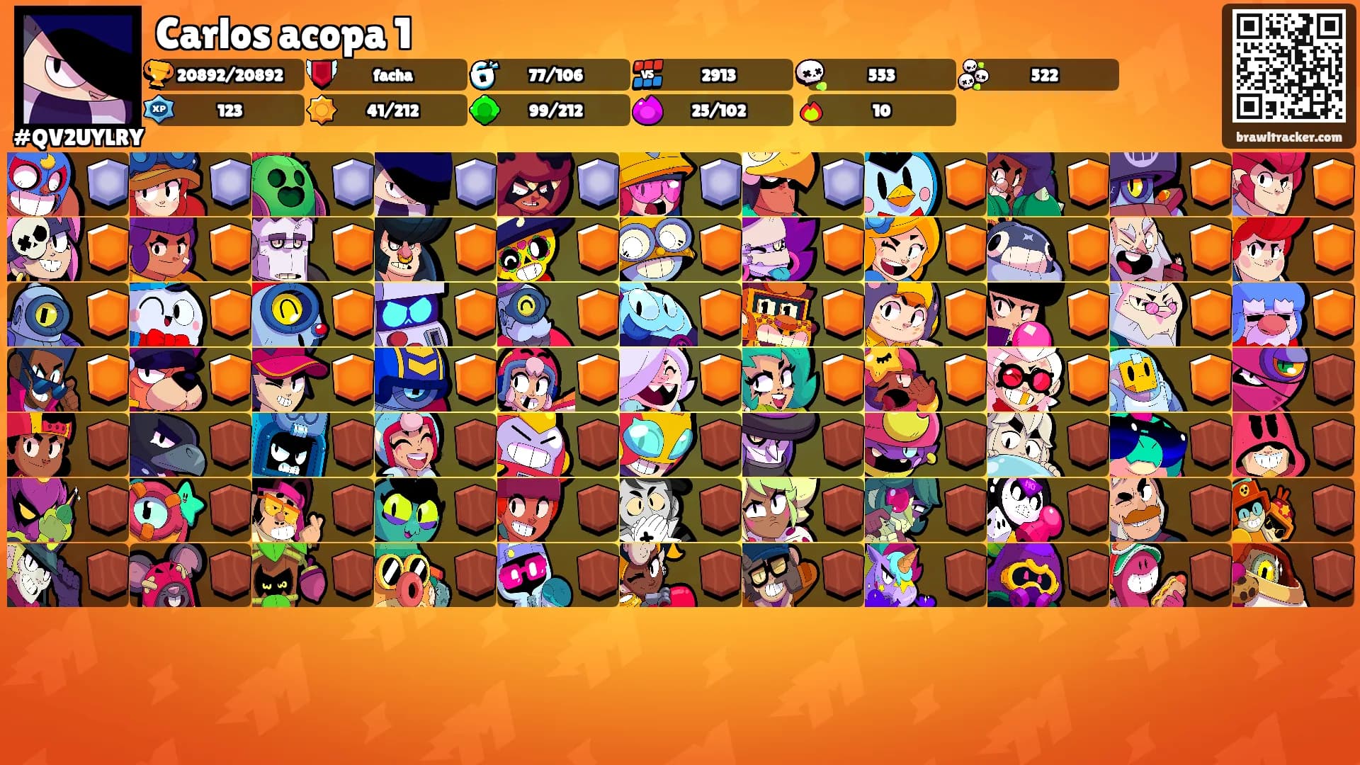 Carlos acopa 1's Ranks