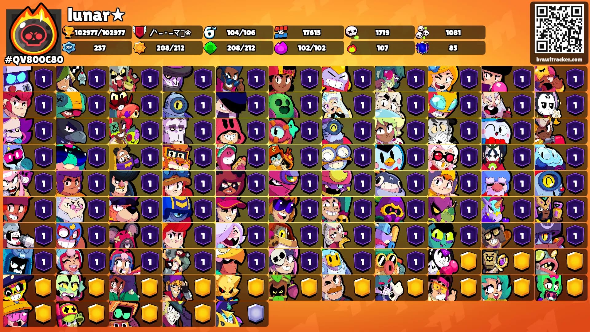 lunar★'s Ranks