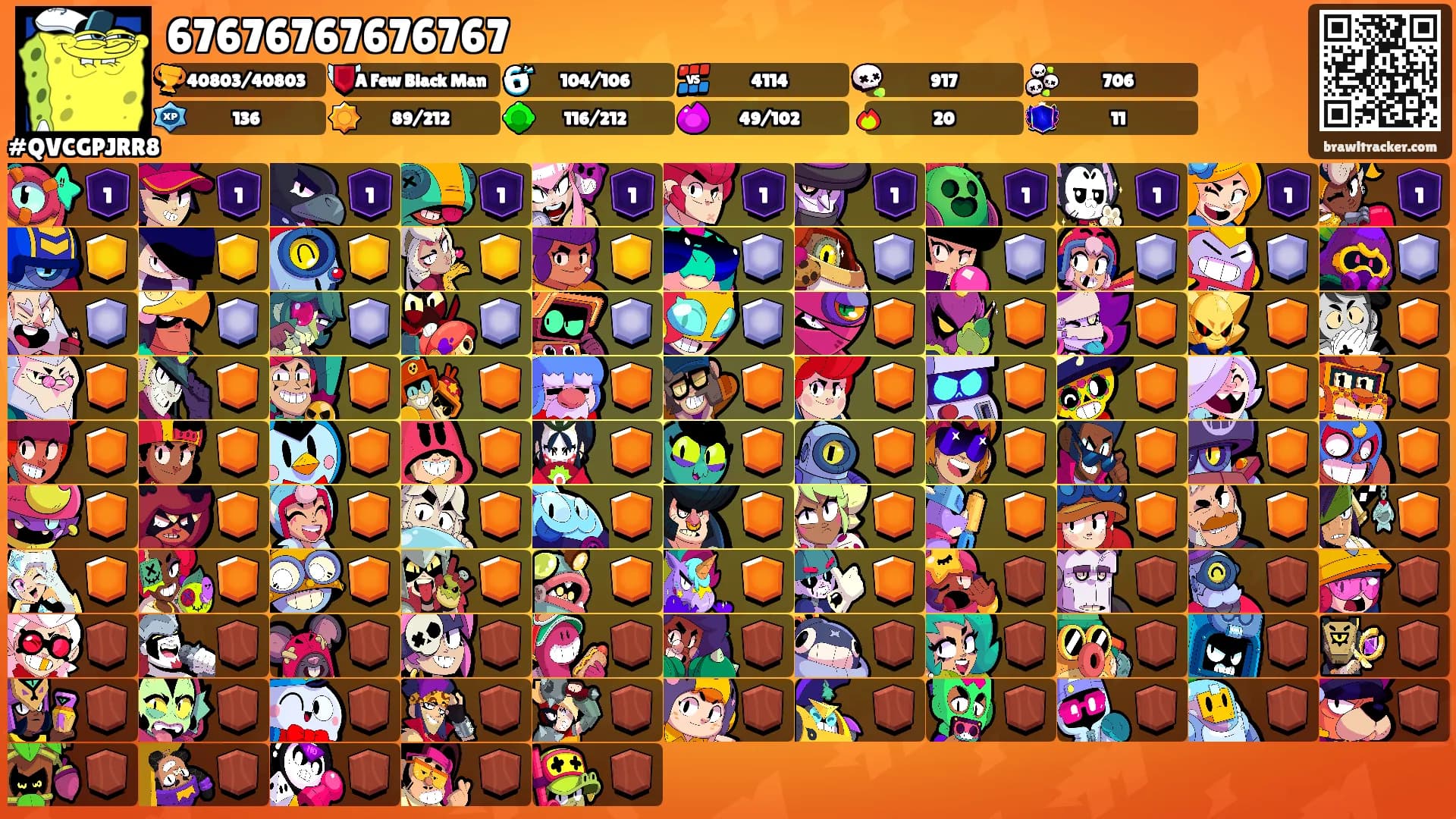 67676767676767's Ranks