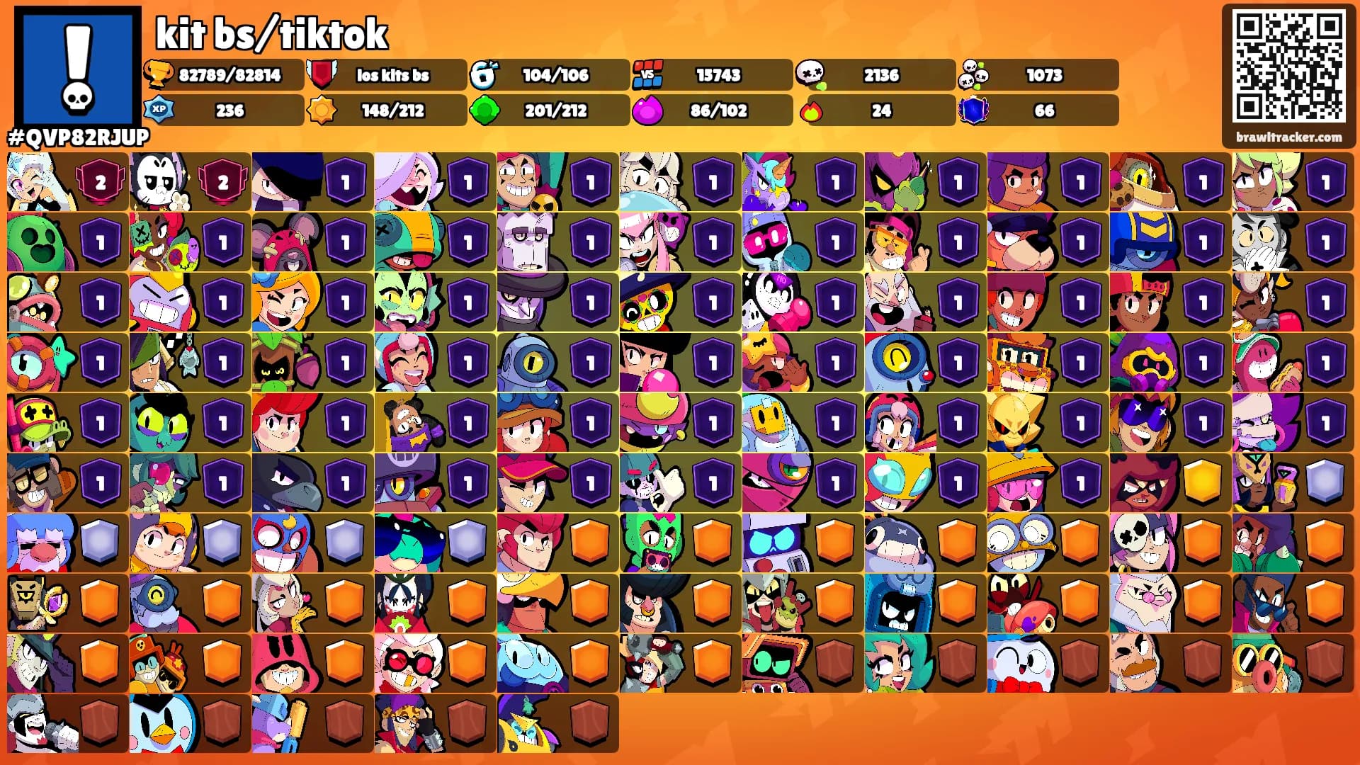 kit bs/tiktok's Ranks