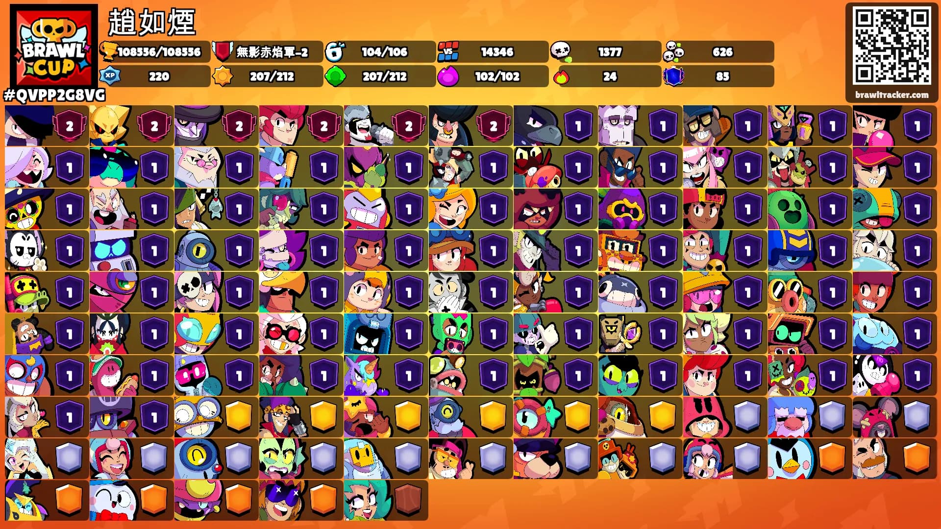 趙如煙's Ranks