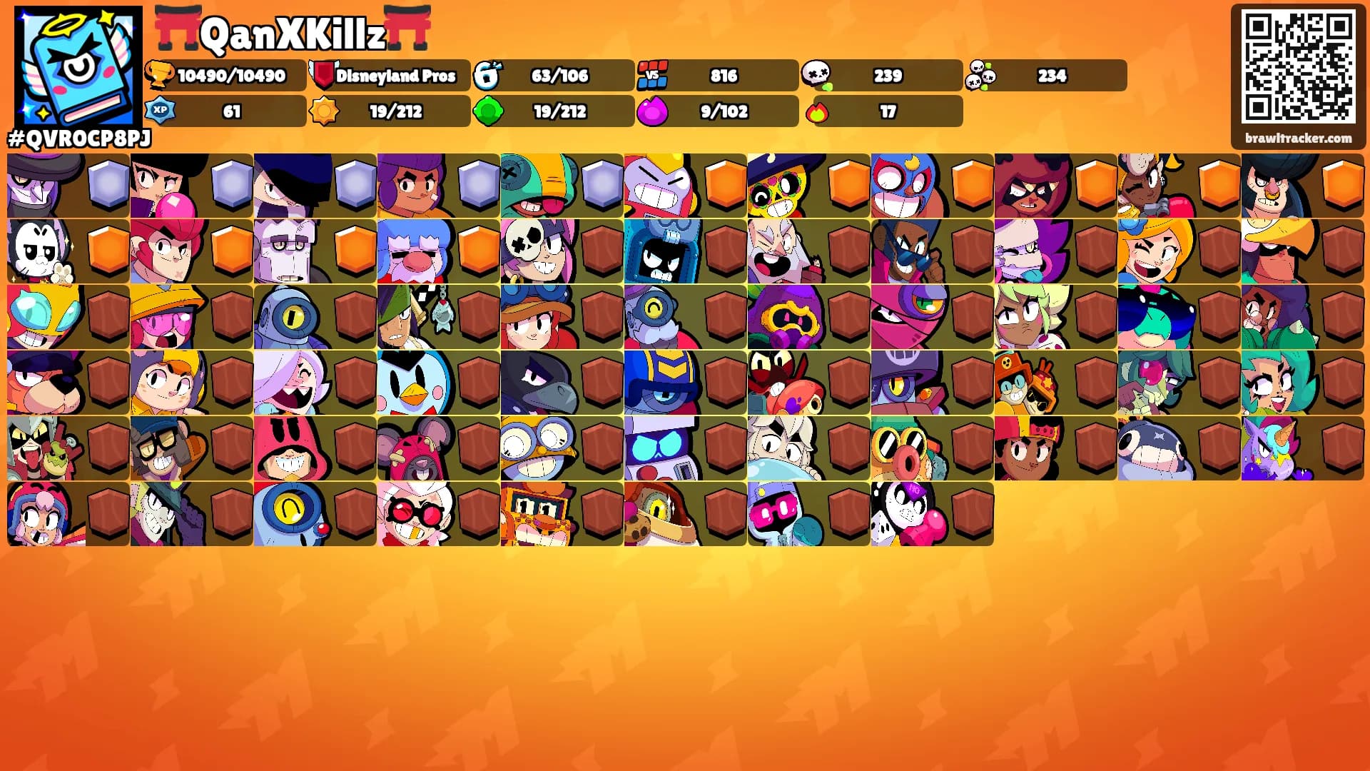 ⛩️QanXKillz⛩️'s Ranks