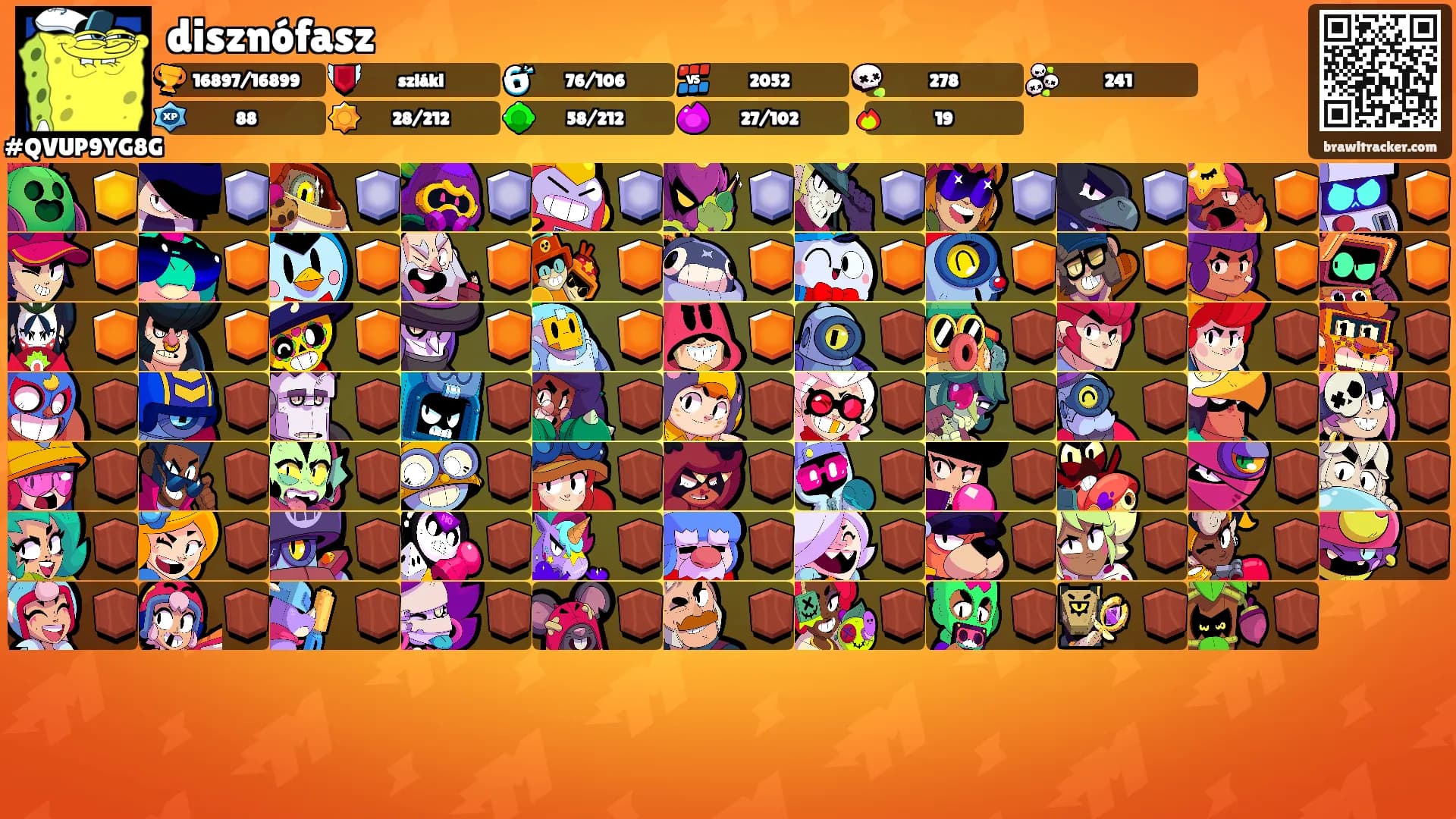disznófasz's Ranks