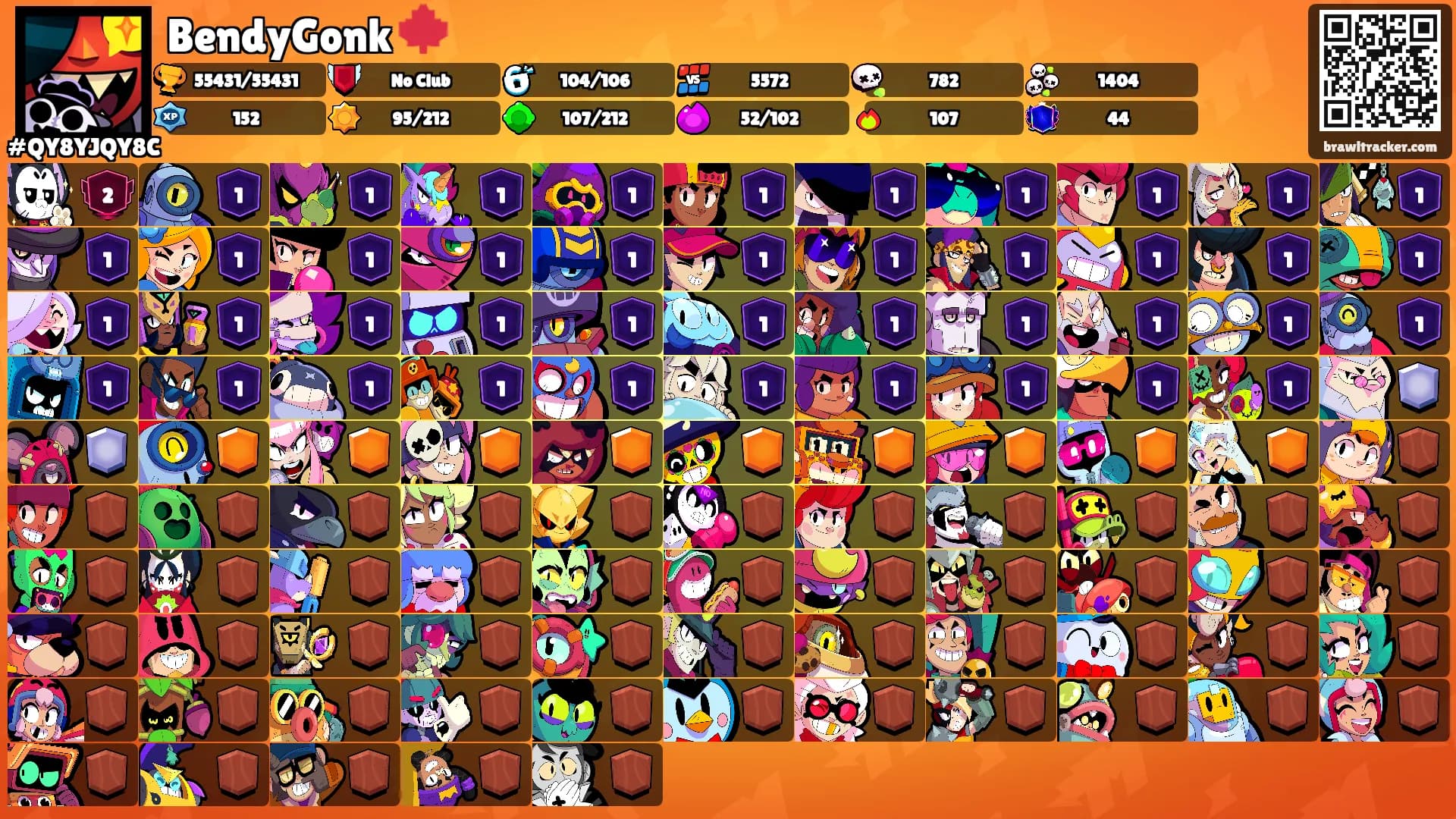 BendyGonk 🍁's Ranks