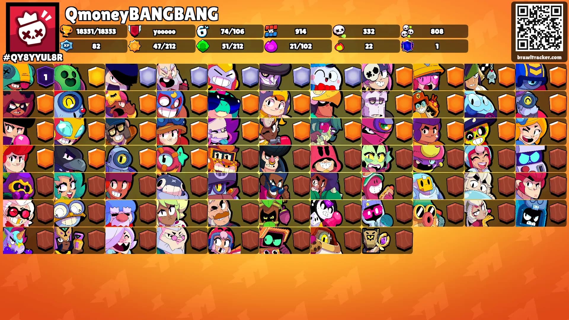 QmoneyBANGBANG's Ranks