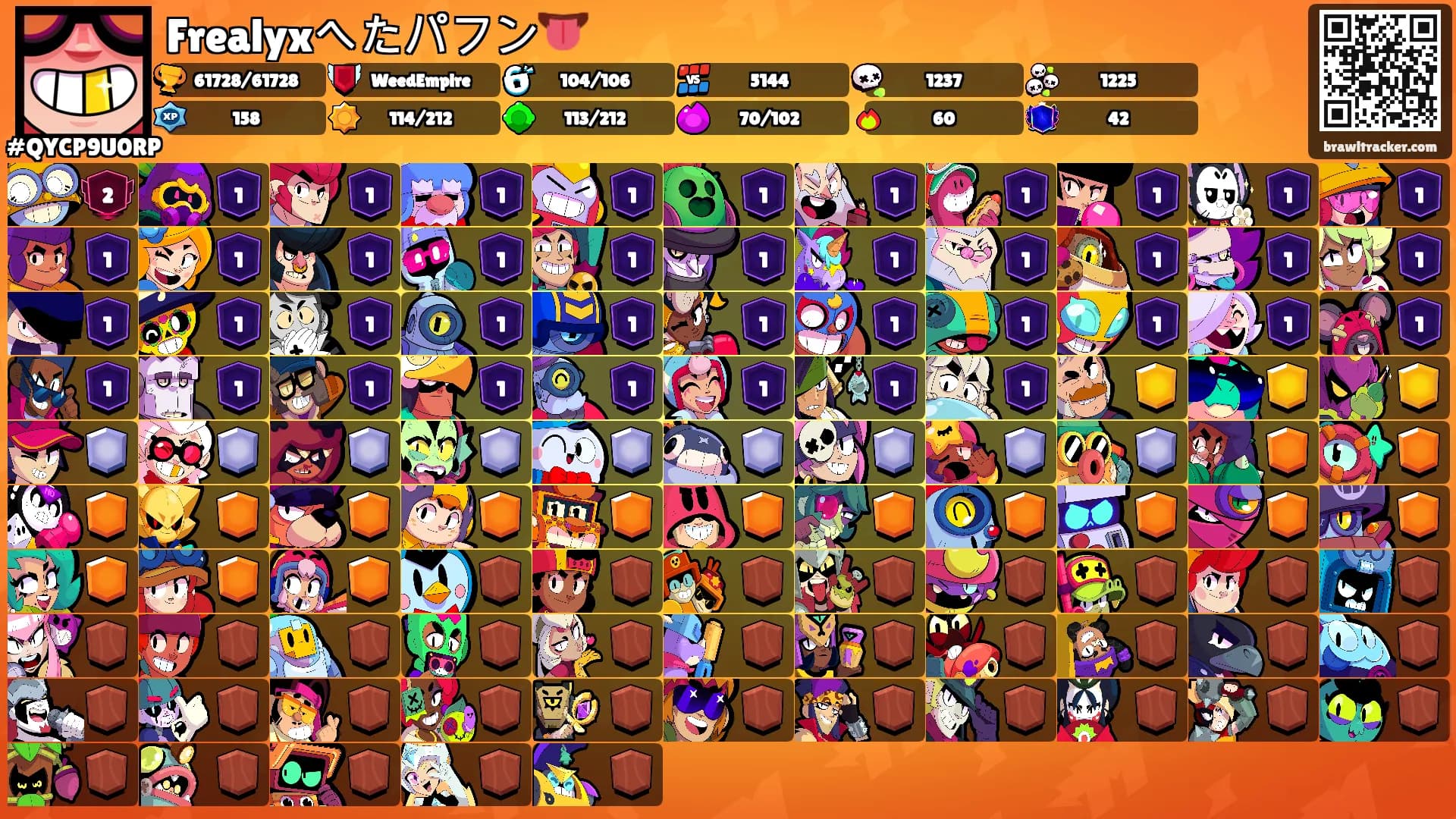 Frealyxへたパフン👅's Ranks