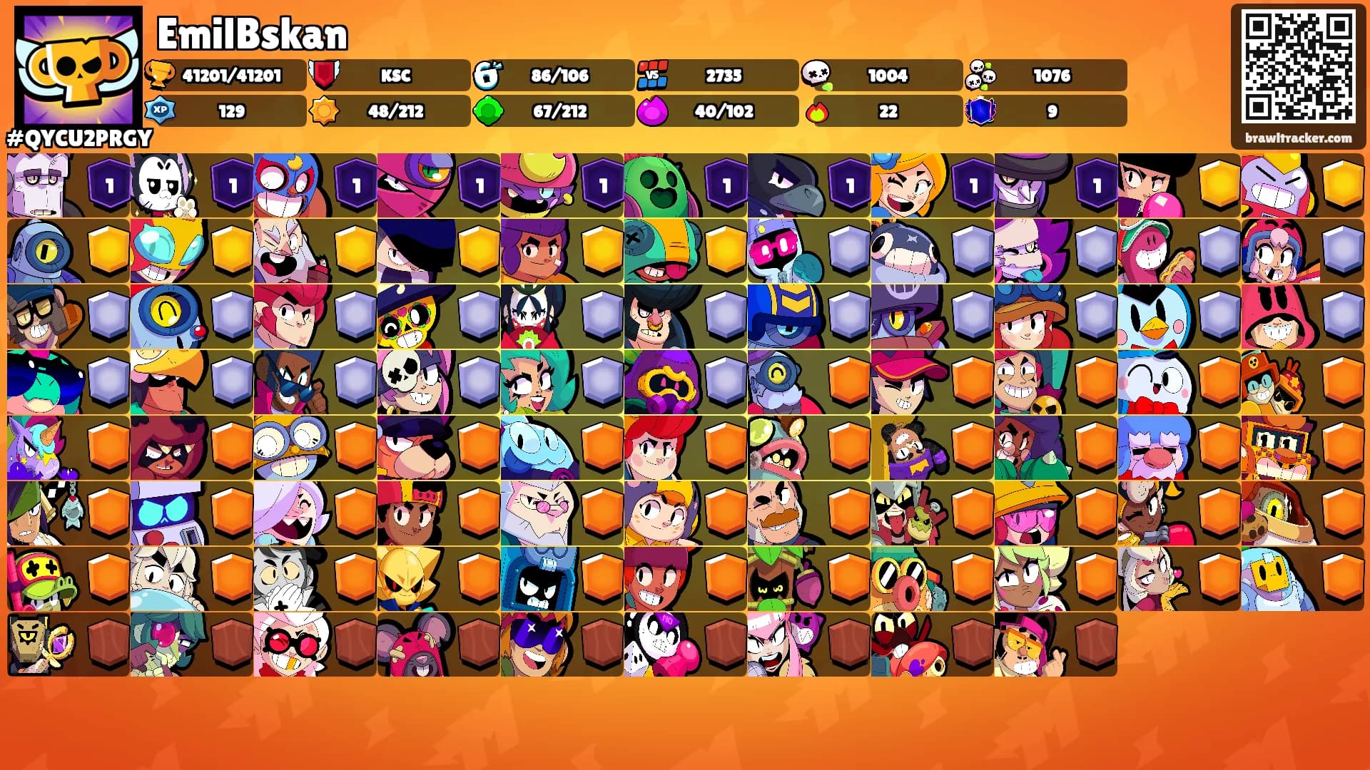 EmilBskan's Ranks