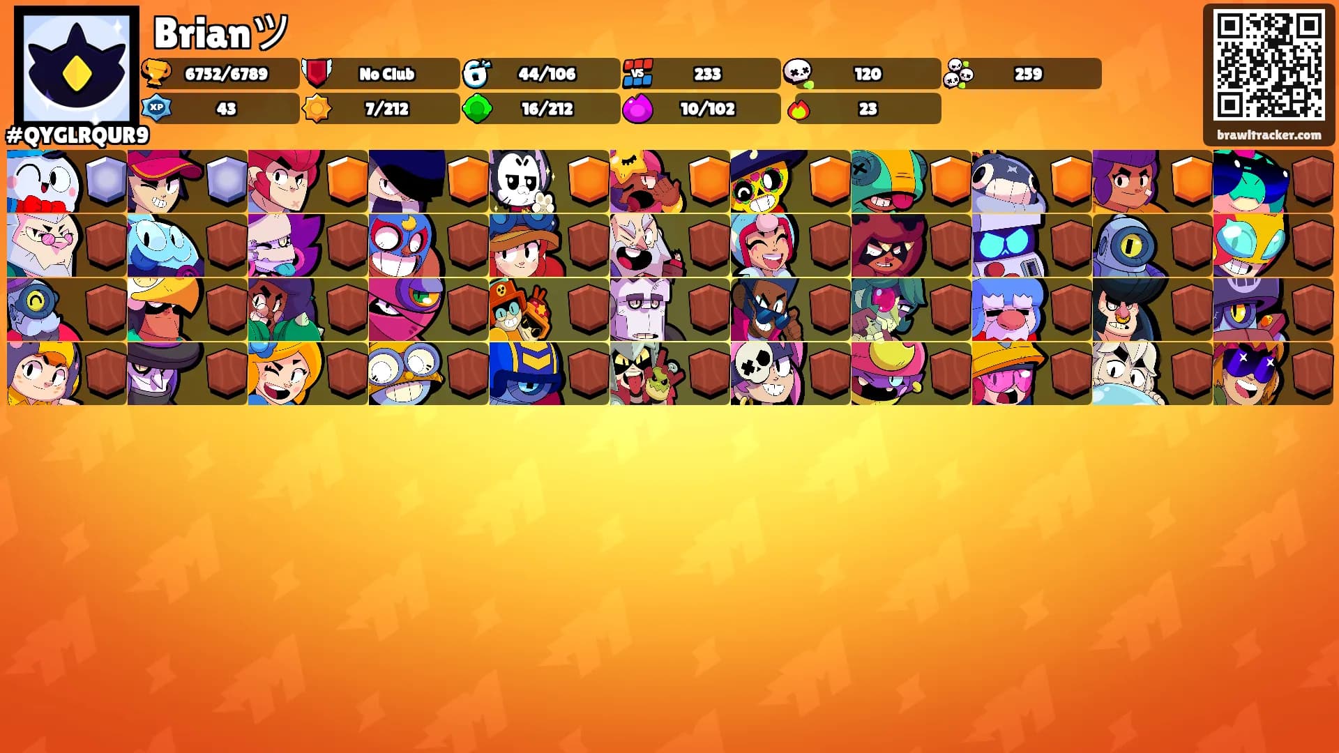 Brianツ's Ranks