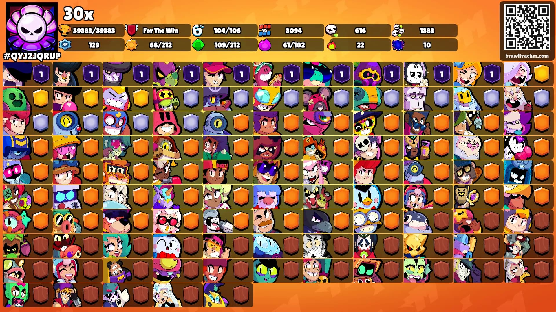 30x's Ranks