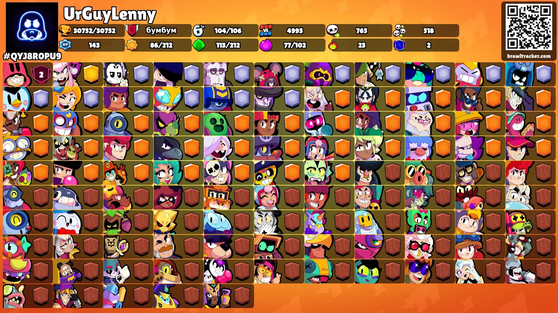UrGuyLenny's Ranks