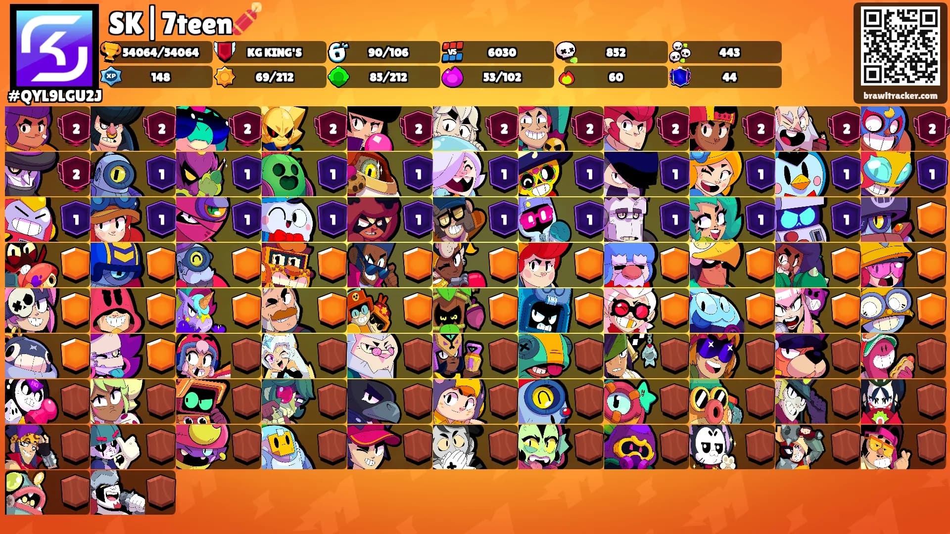 SK|7teen🧨's Ranks
