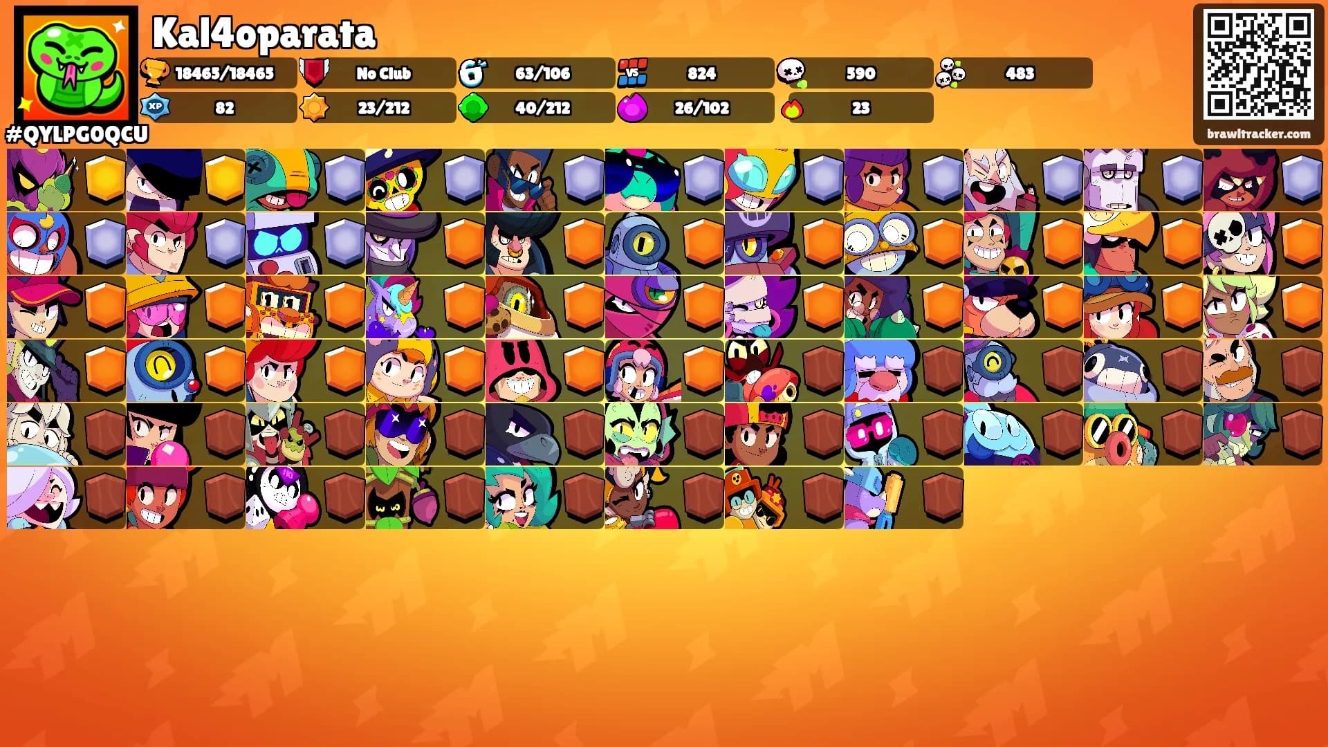 Kal4oparata's Ranks