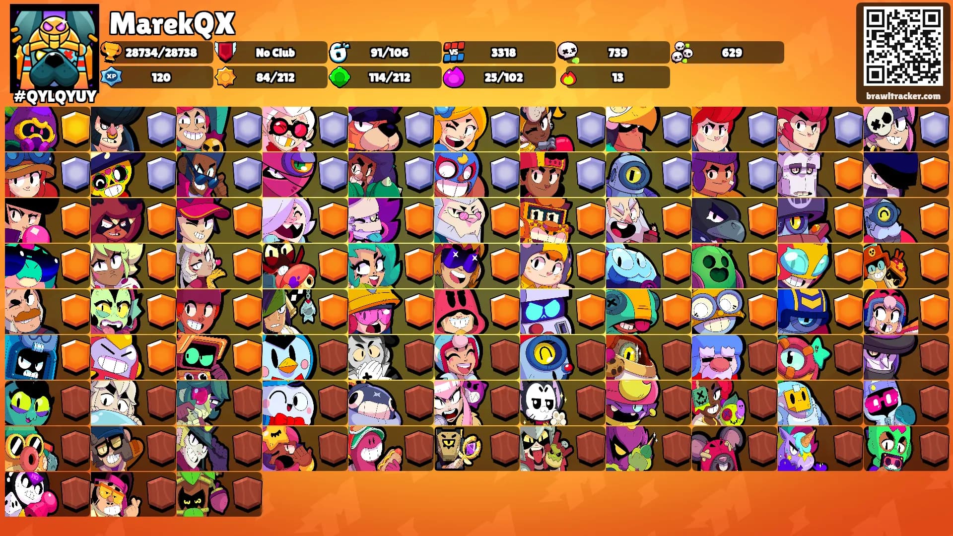 MarekQX's Ranks