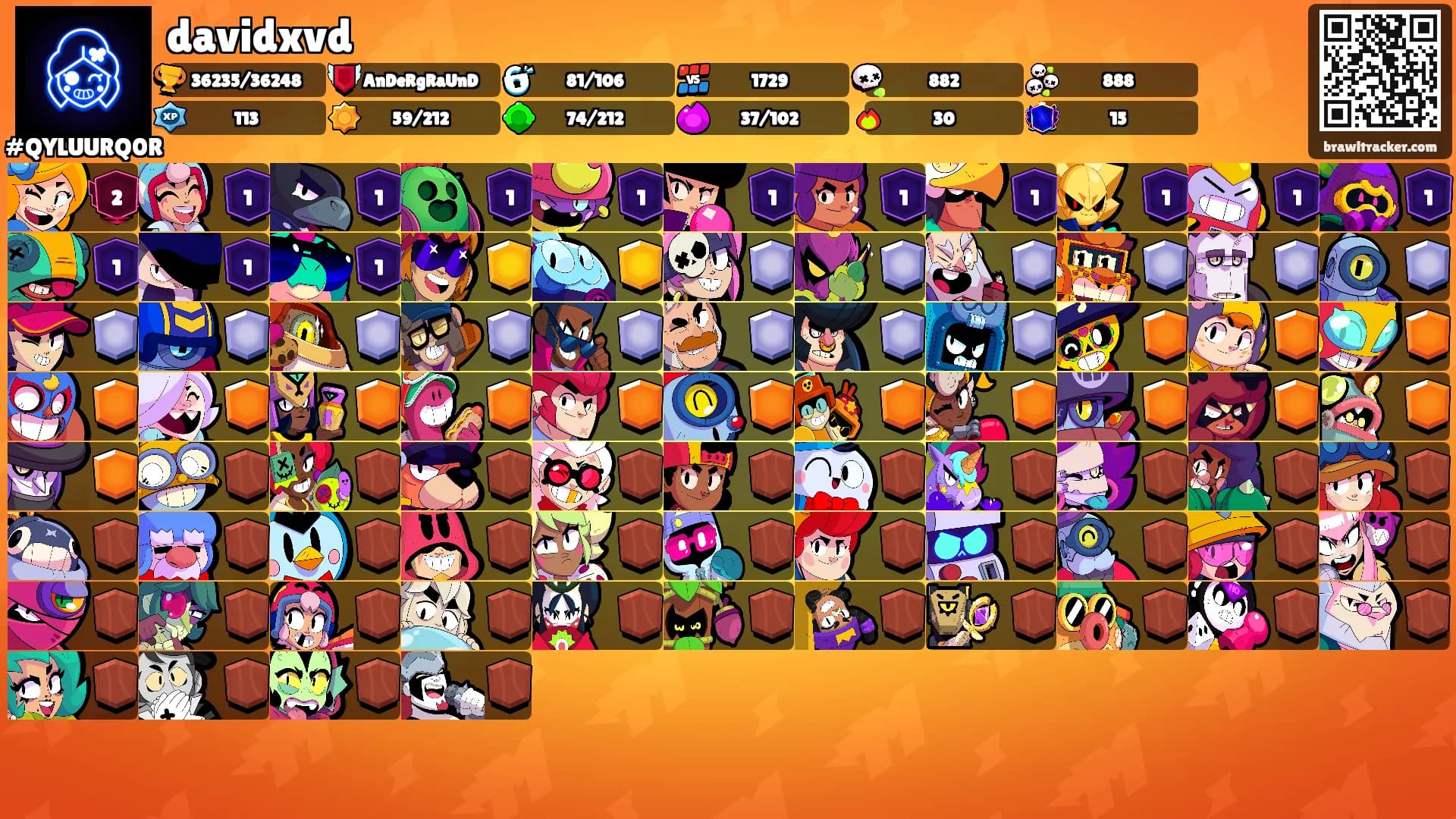 davidxvd's Ranks