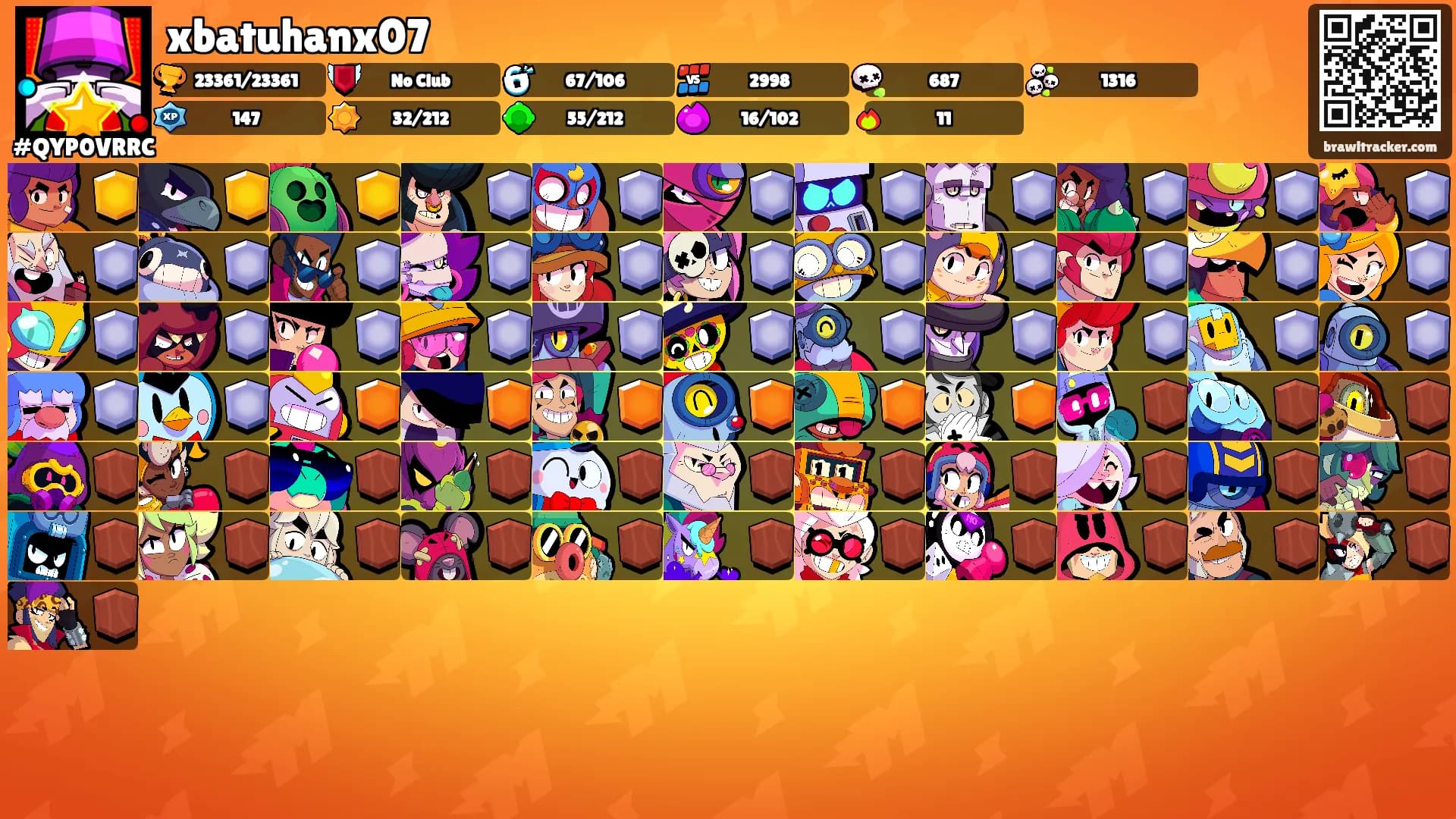 xbatuhanx07's Ranks