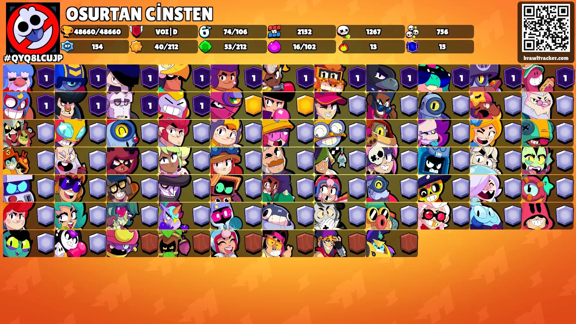 OSURTAN CİNSTEN's Ranks
