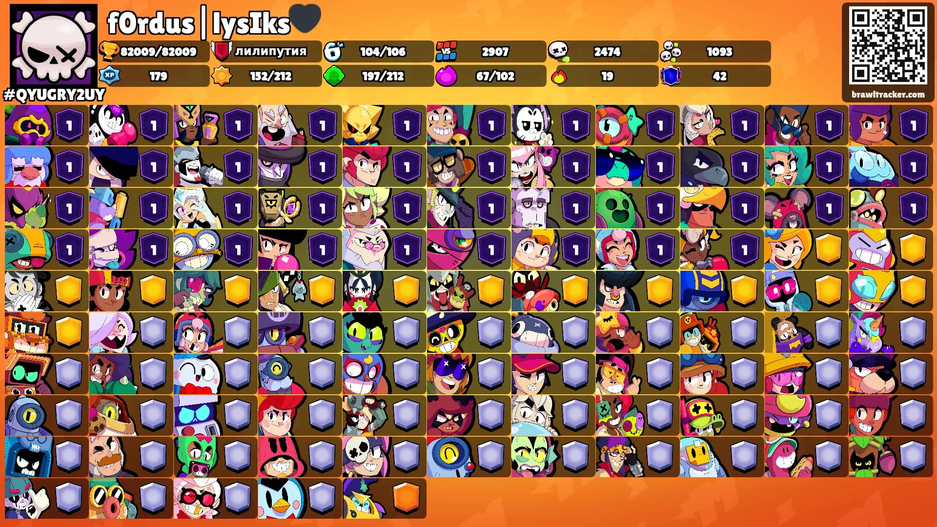 f0rdus|lysIks🖤's Ranks