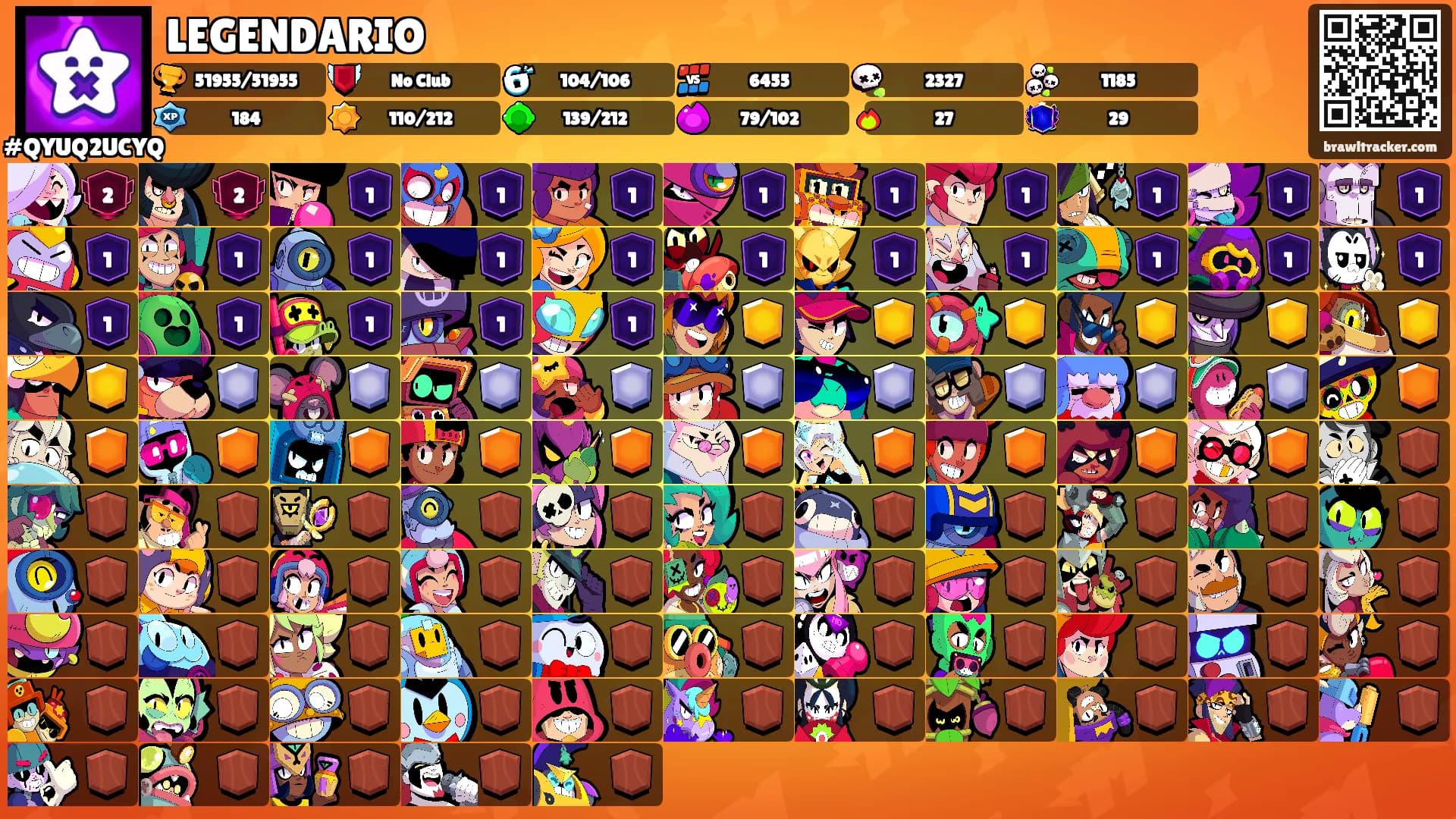 LEGENDARIO's Ranks