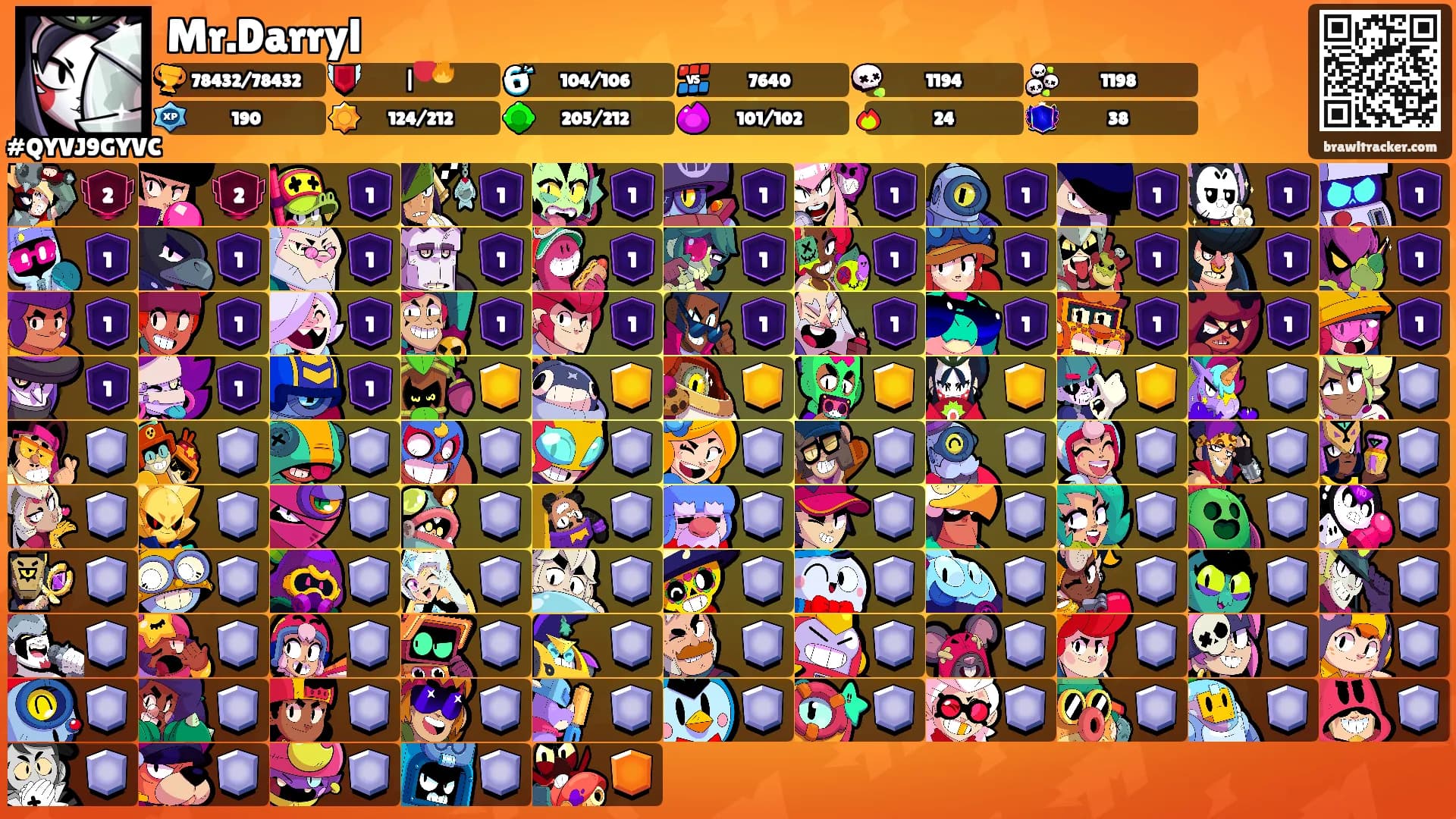 Mr.Darryl's Ranks