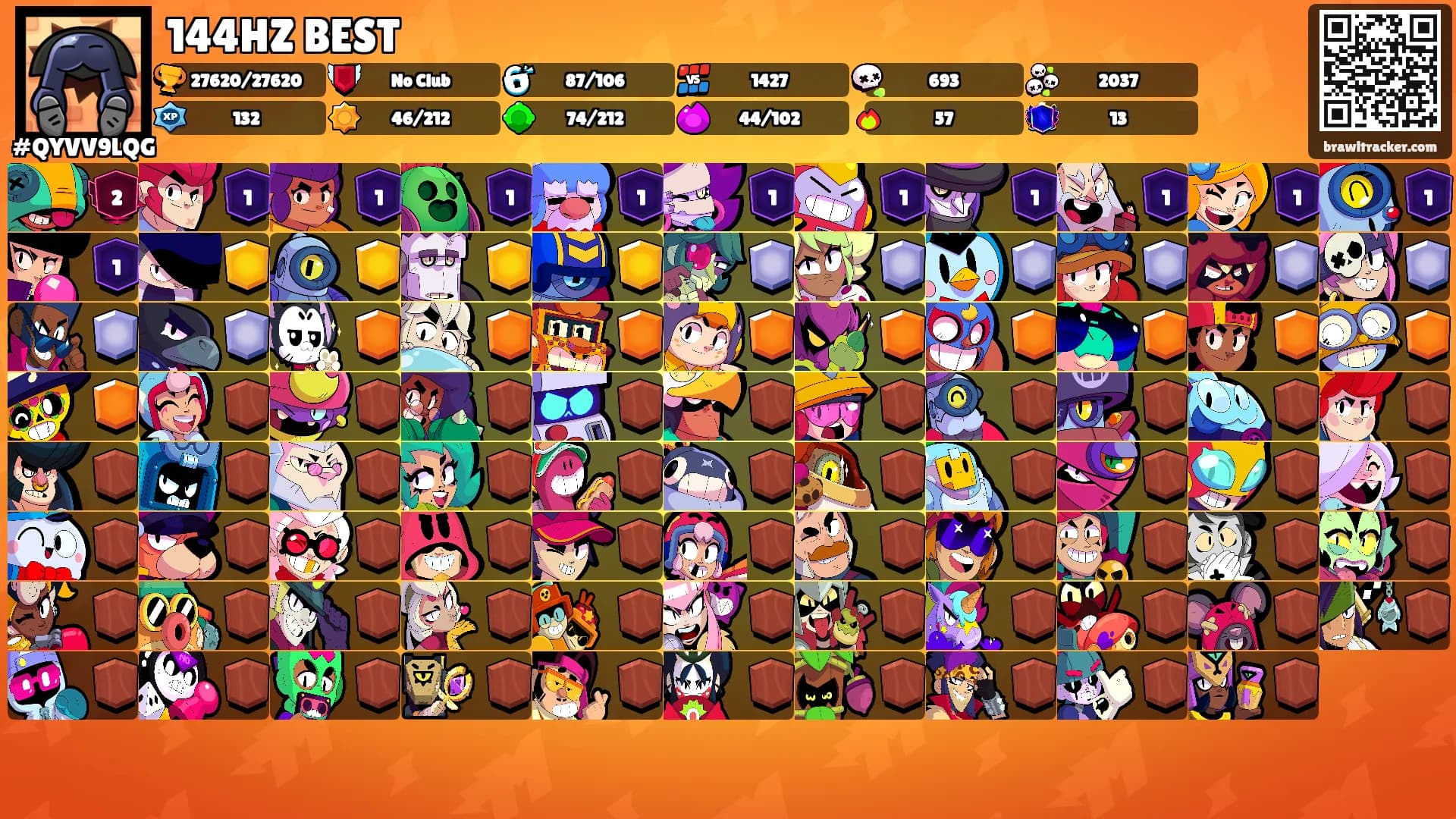 144HZ BEST's Ranks