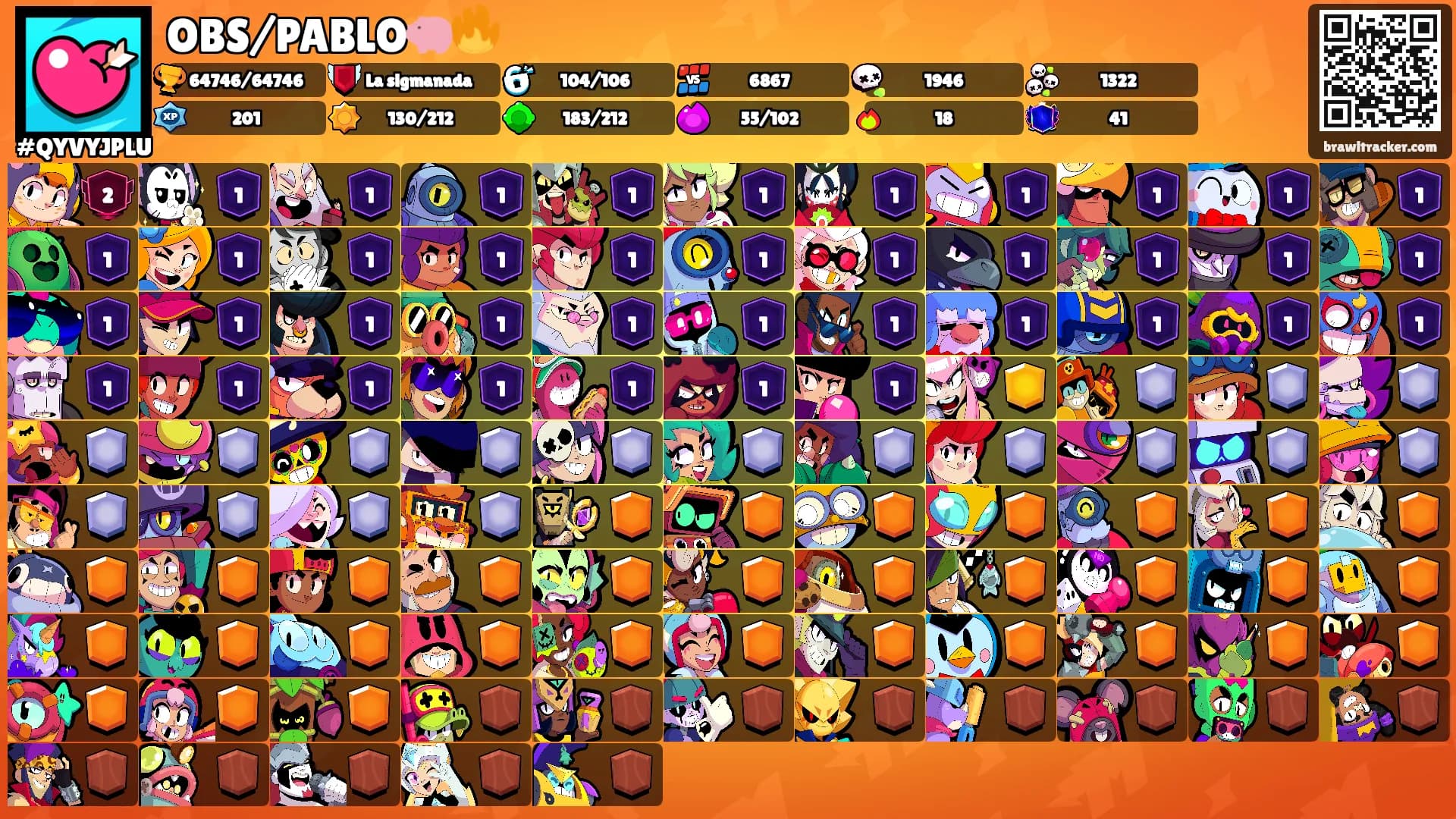 OBS/PABLO🐖🔥's Ranks
