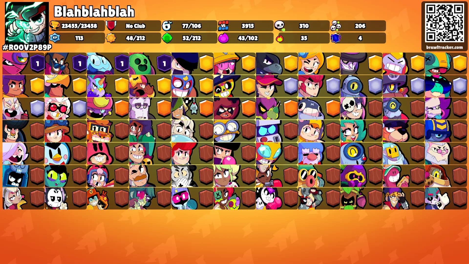 Blahblahblah's Ranks