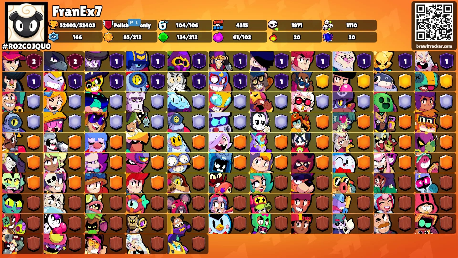 FranEx7's Ranks