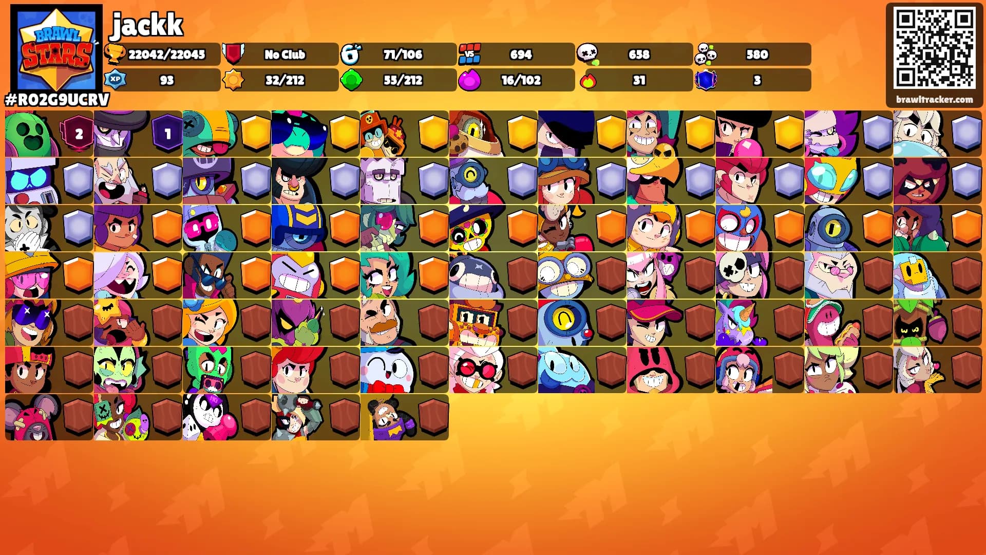 jackk's Ranks