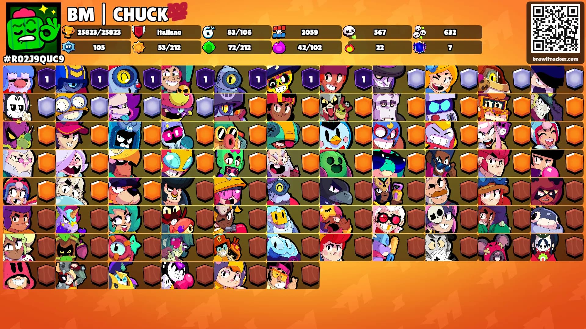BM | CHUCK💯's Ranks