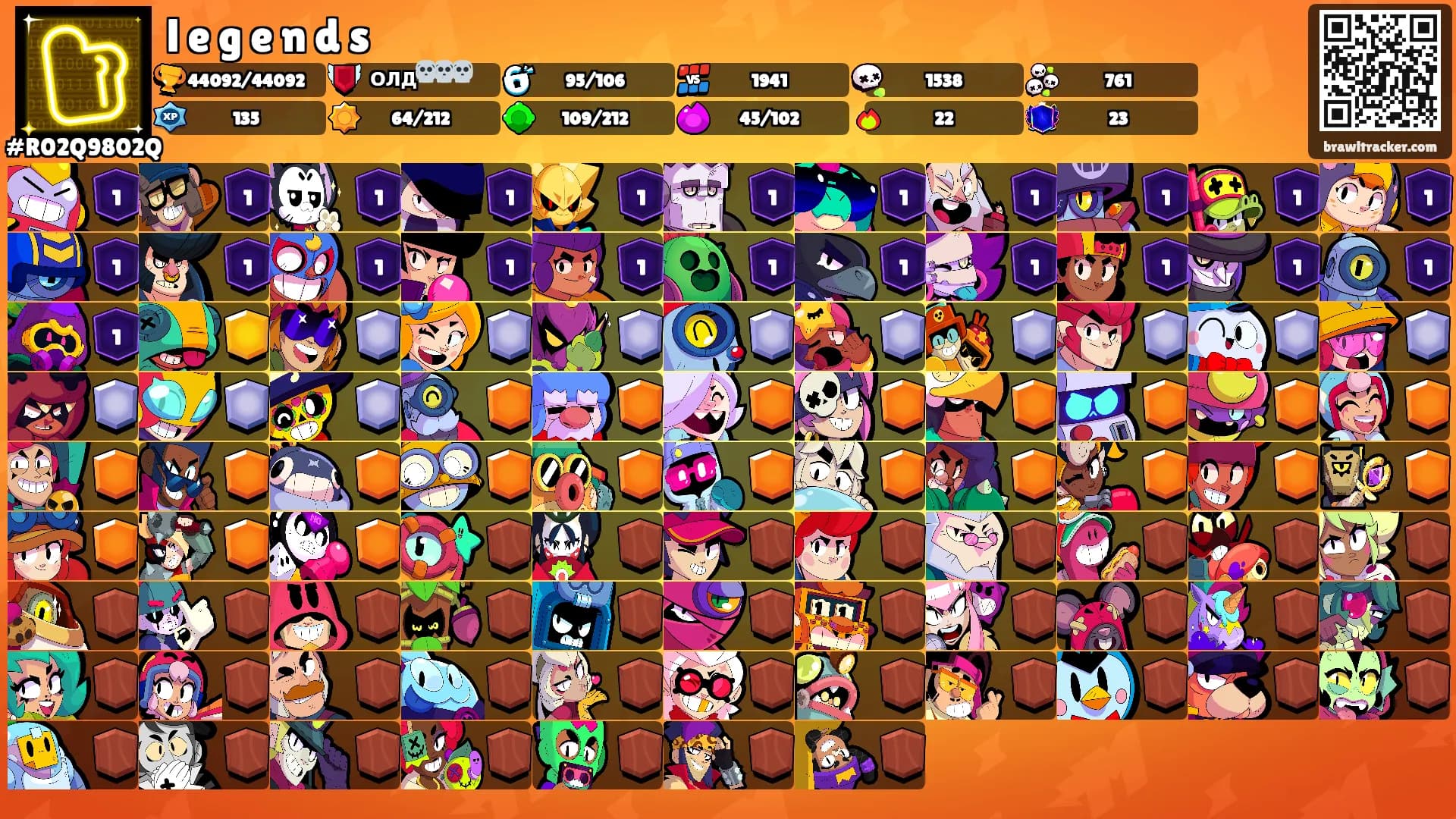 l e g e n d s's Ranks