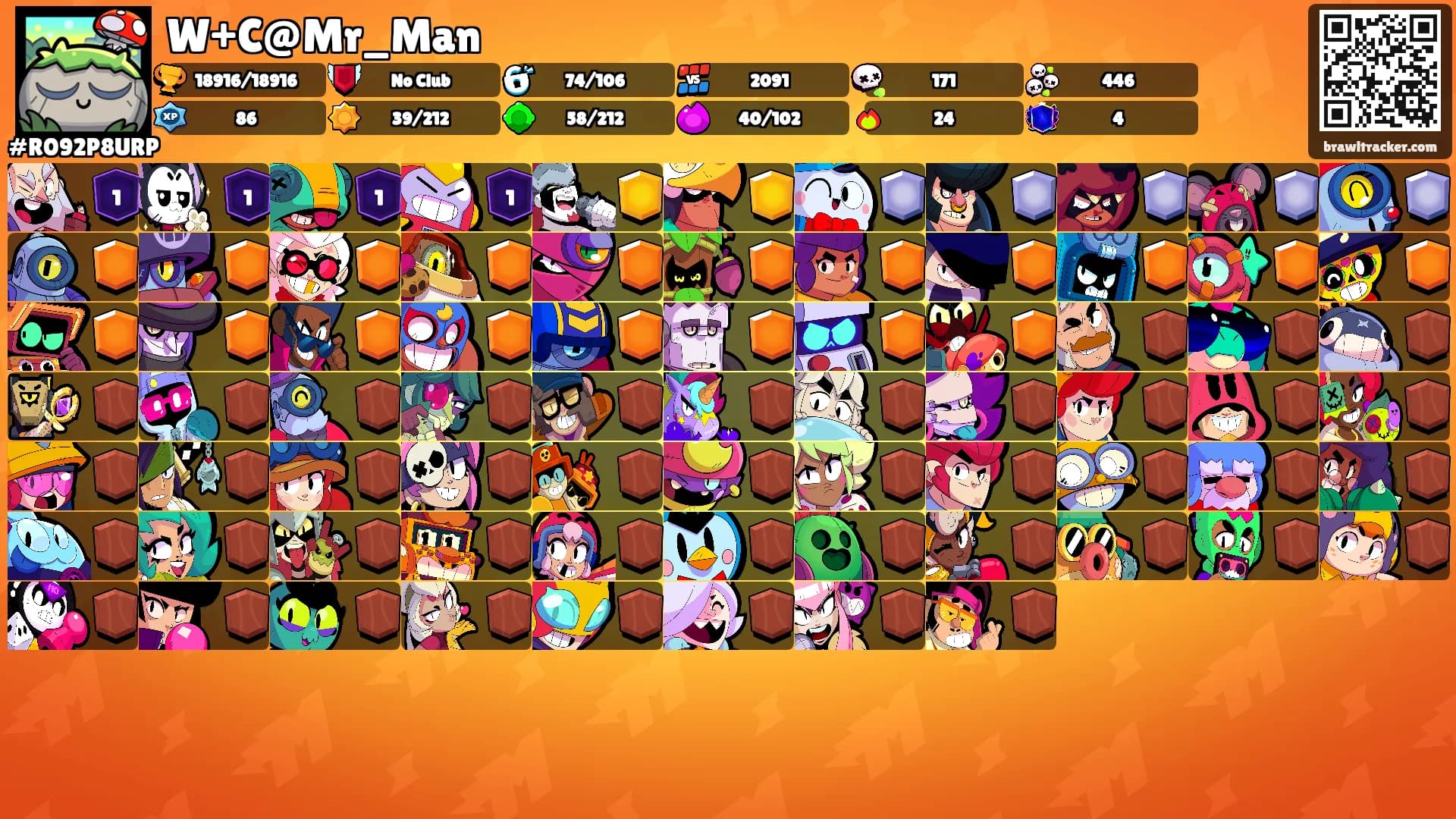 W+C@Mr_Man's Ranks