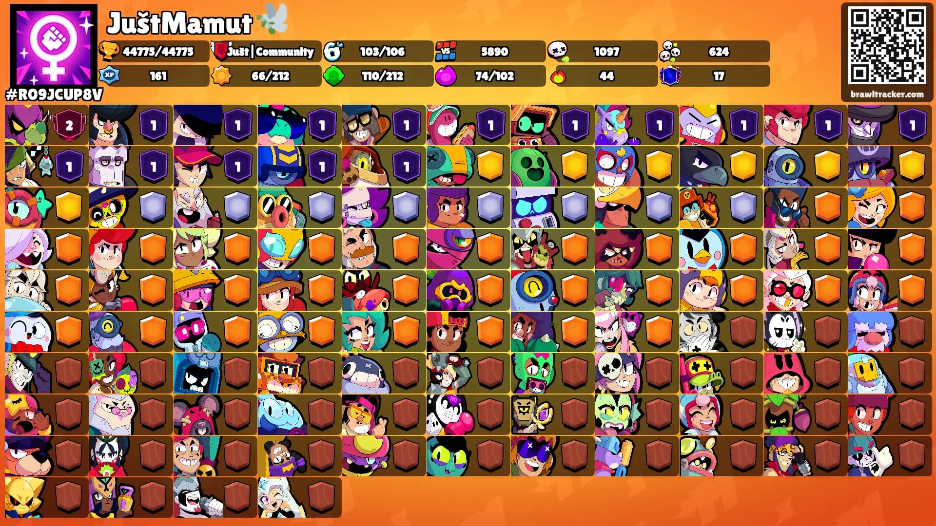 JuštMamut 🕊️'s Ranks